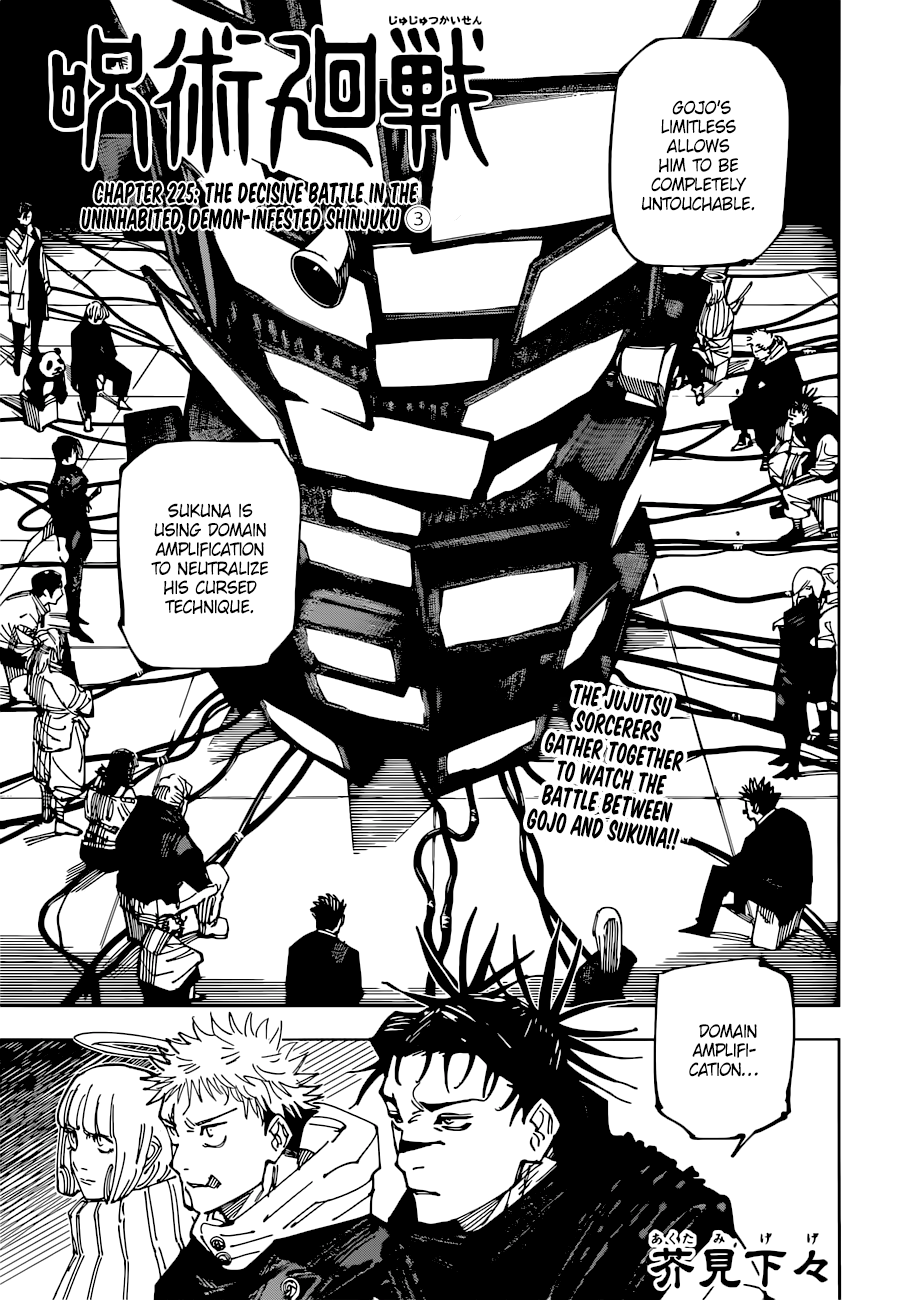 Read Jujutsu Kaisen ENGLISH Manga Online