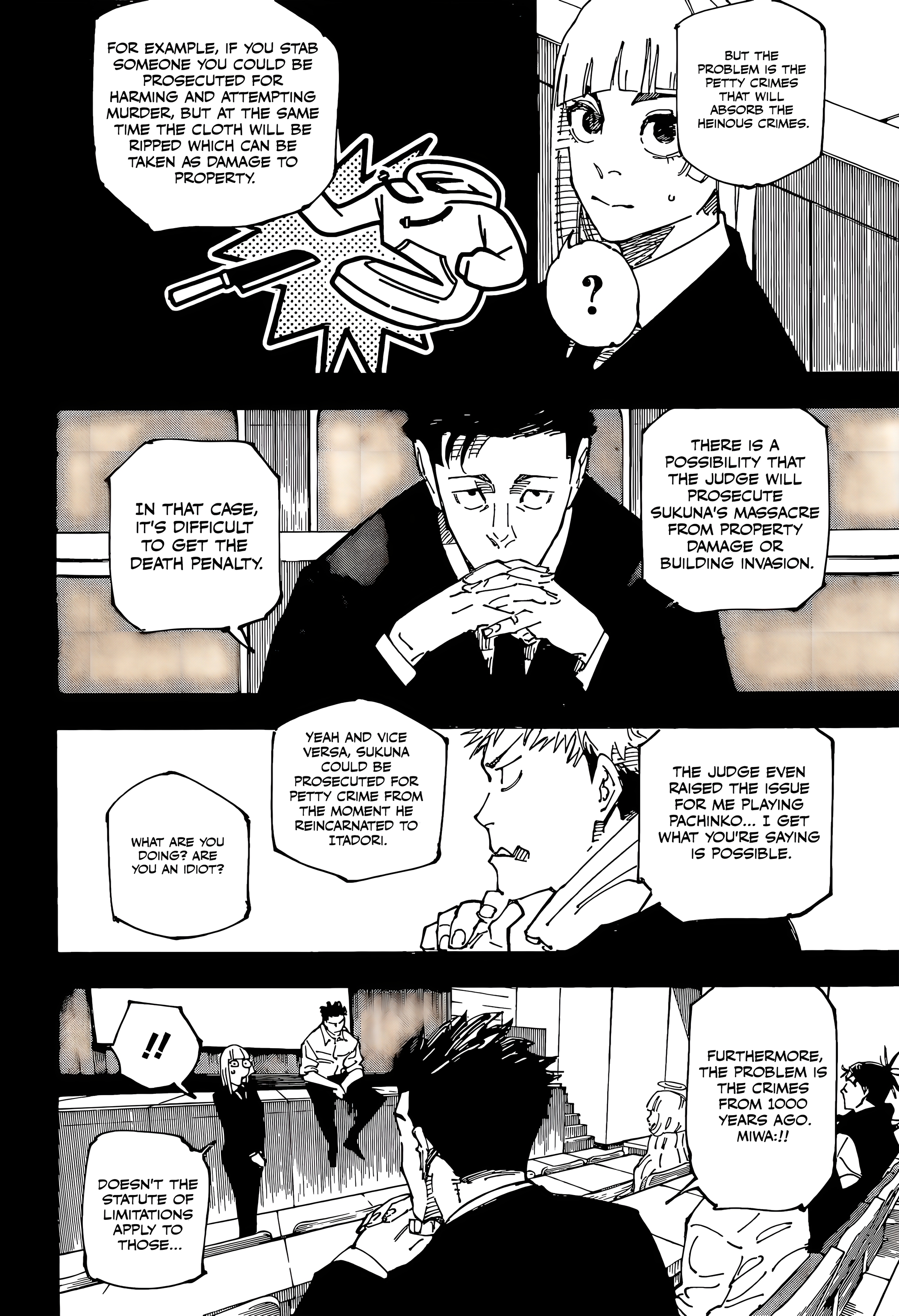 Read Jujutsu Kaisen ENGLISH Manga Online