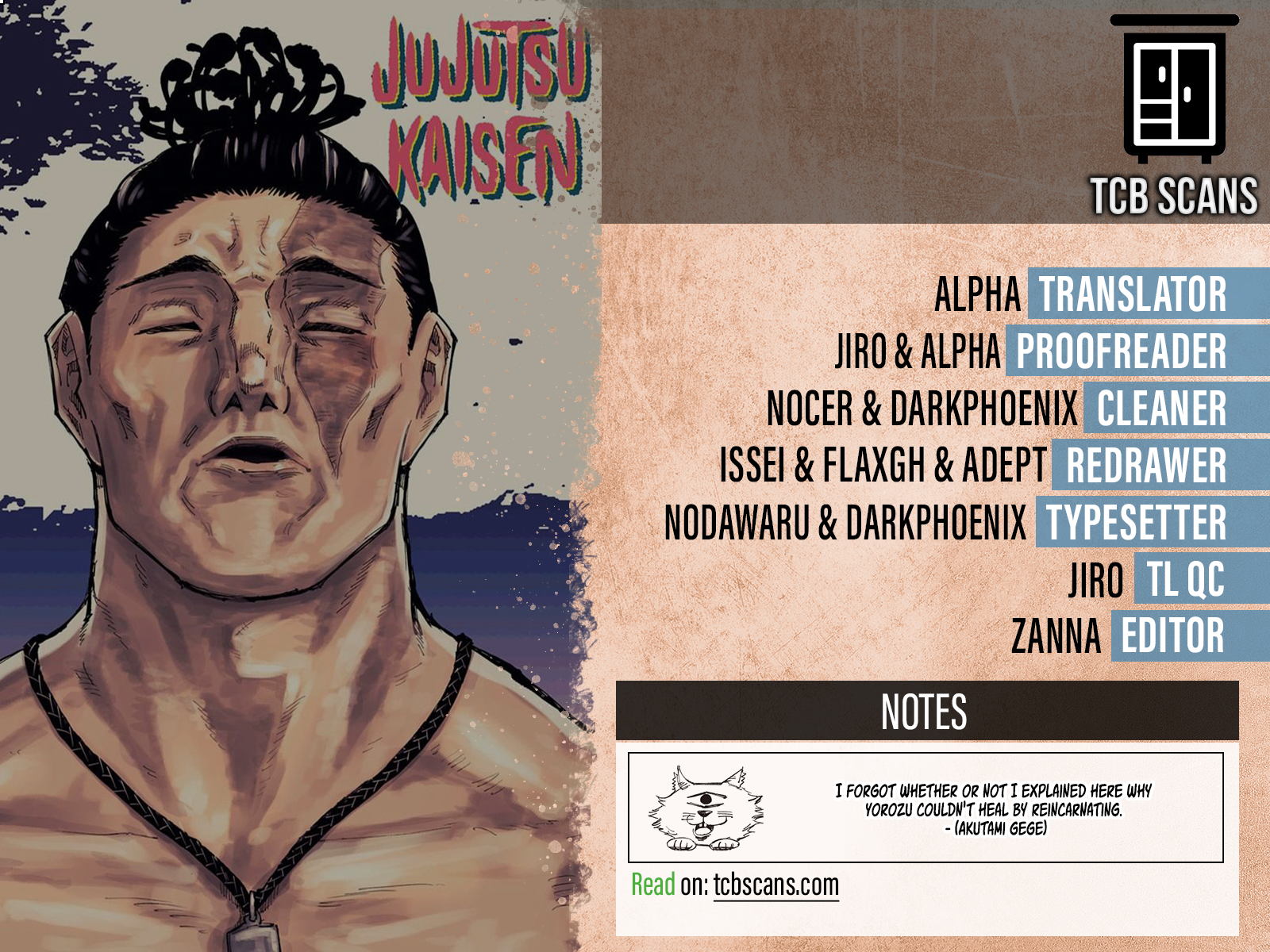 Read Jujutsu Kaisen ENGLISH Manga Online