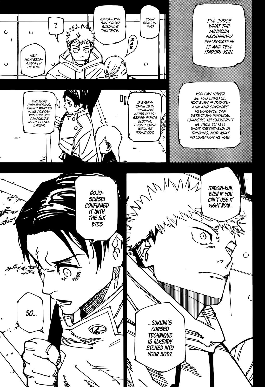 Read Jujutsu Kaisen ENGLISH Manga Online