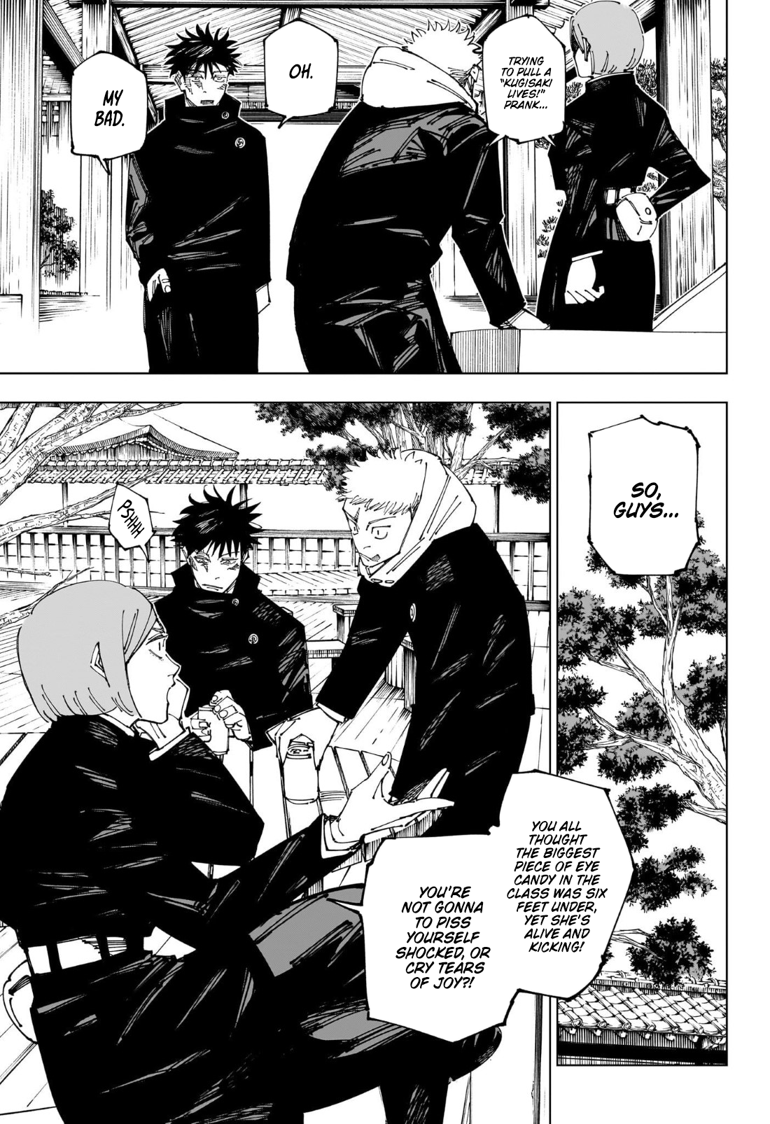 Read Jujutsu Kaisen ENGLISH Manga Online