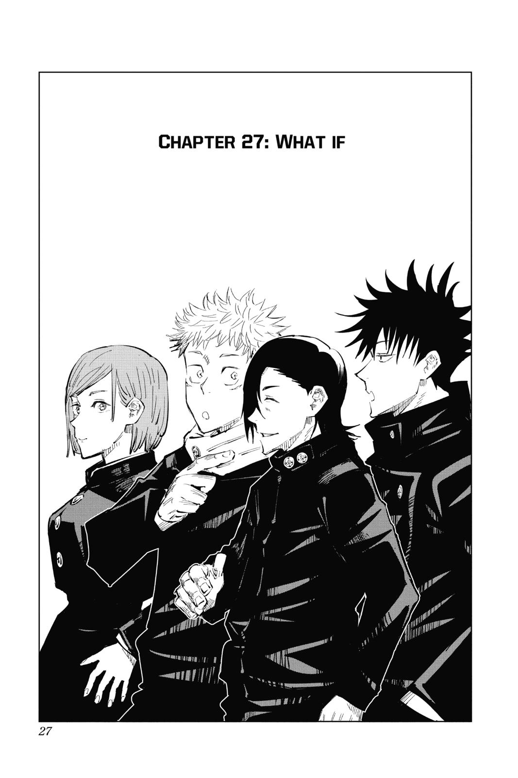 Read Jujutsu Kaisen ENGLISH Manga Online