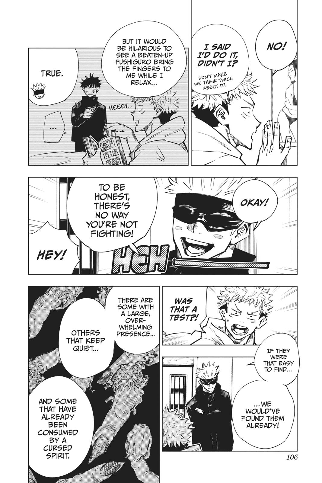 Read Jujutsu Kaisen ENGLISH Manga Online