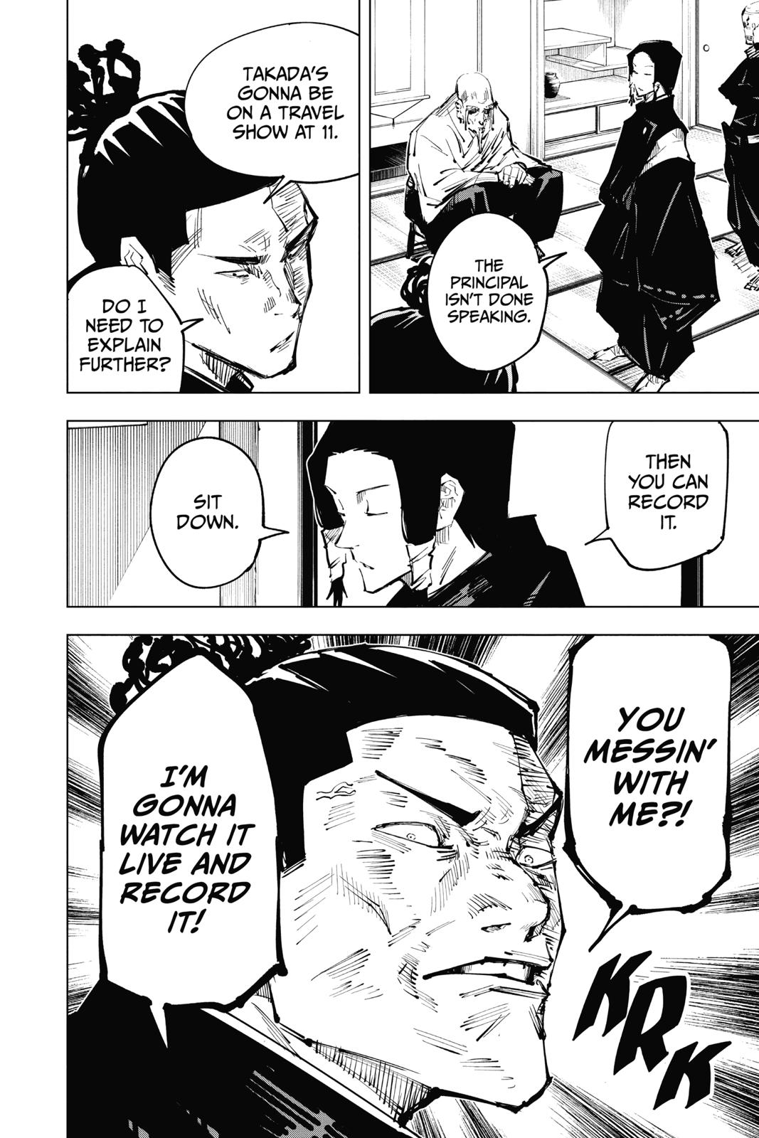 Read Jujutsu Kaisen ENGLISH Manga Online