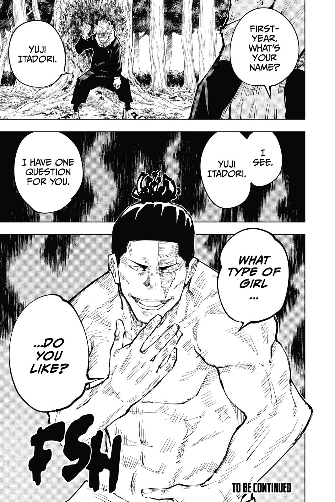 Read Jujutsu Kaisen ENGLISH Manga Online