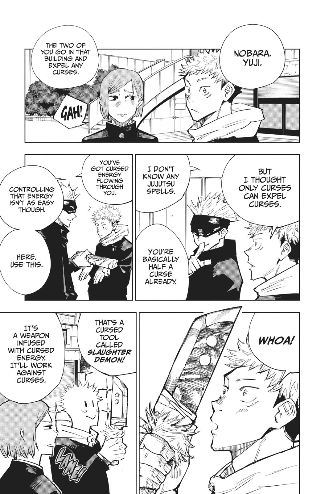 Read Jujutsu Kaisen ENGLISH Manga Online