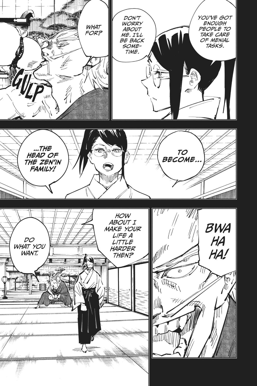 Read Jujutsu Kaisen ENGLISH Manga Online