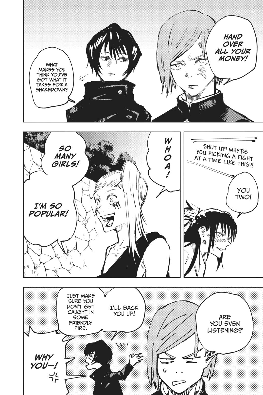 Read Jujutsu Kaisen ENGLISH Manga Online