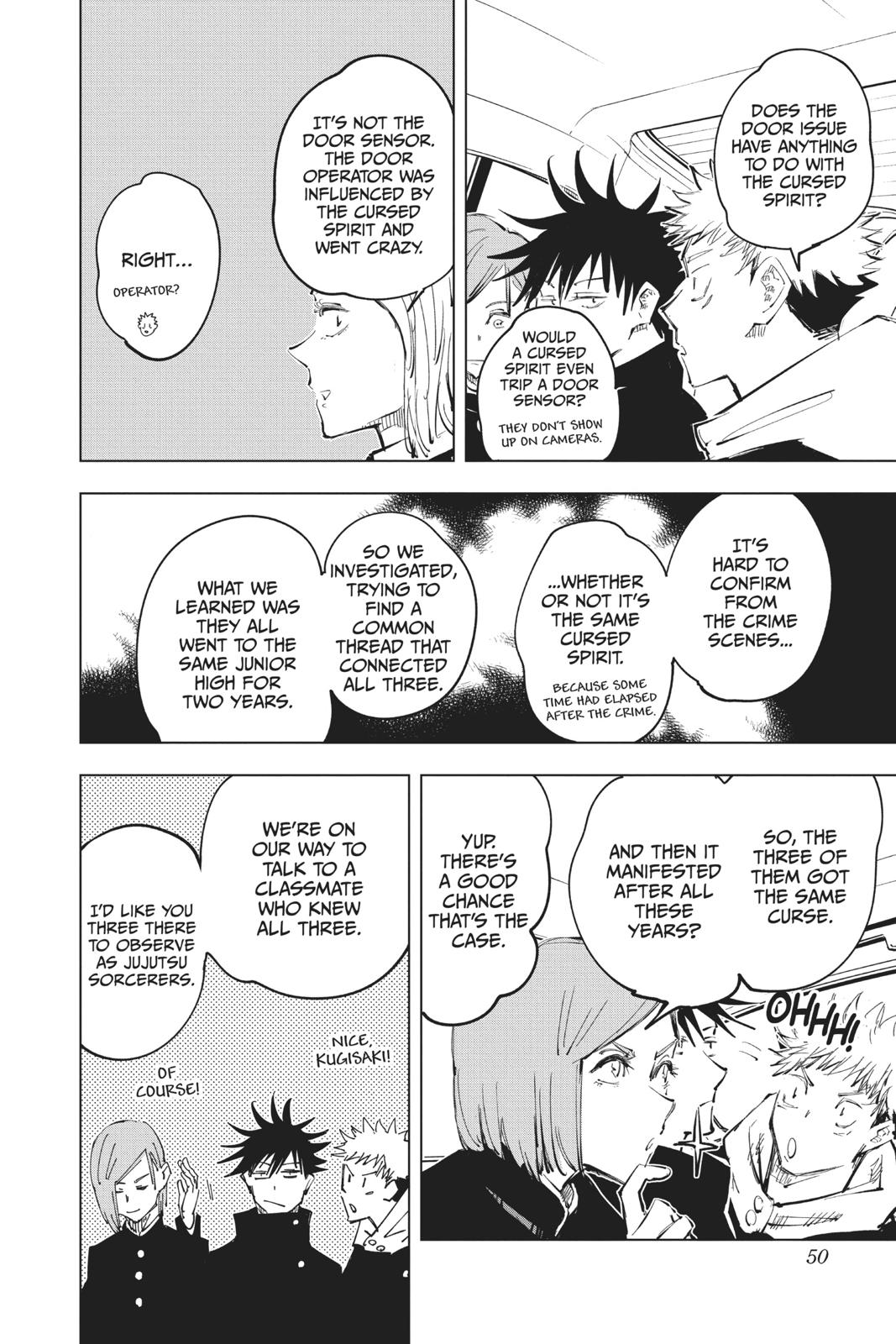 Read Jujutsu Kaisen ENGLISH Manga Online