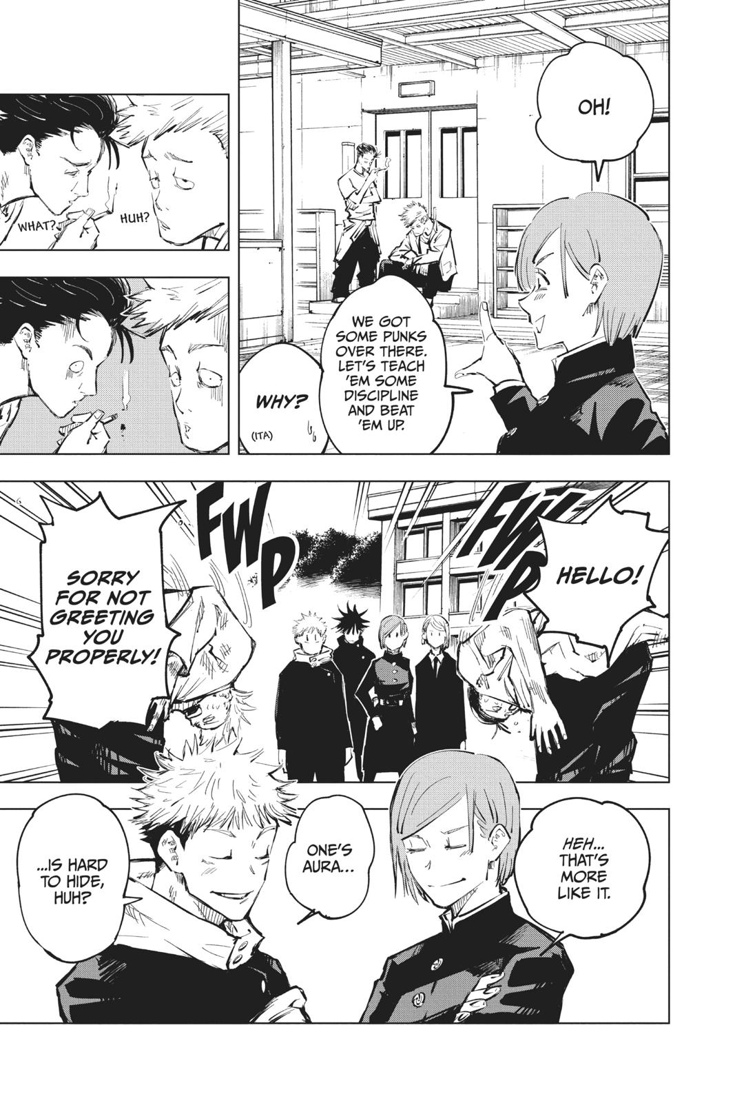 Read Jujutsu Kaisen ENGLISH Manga Online