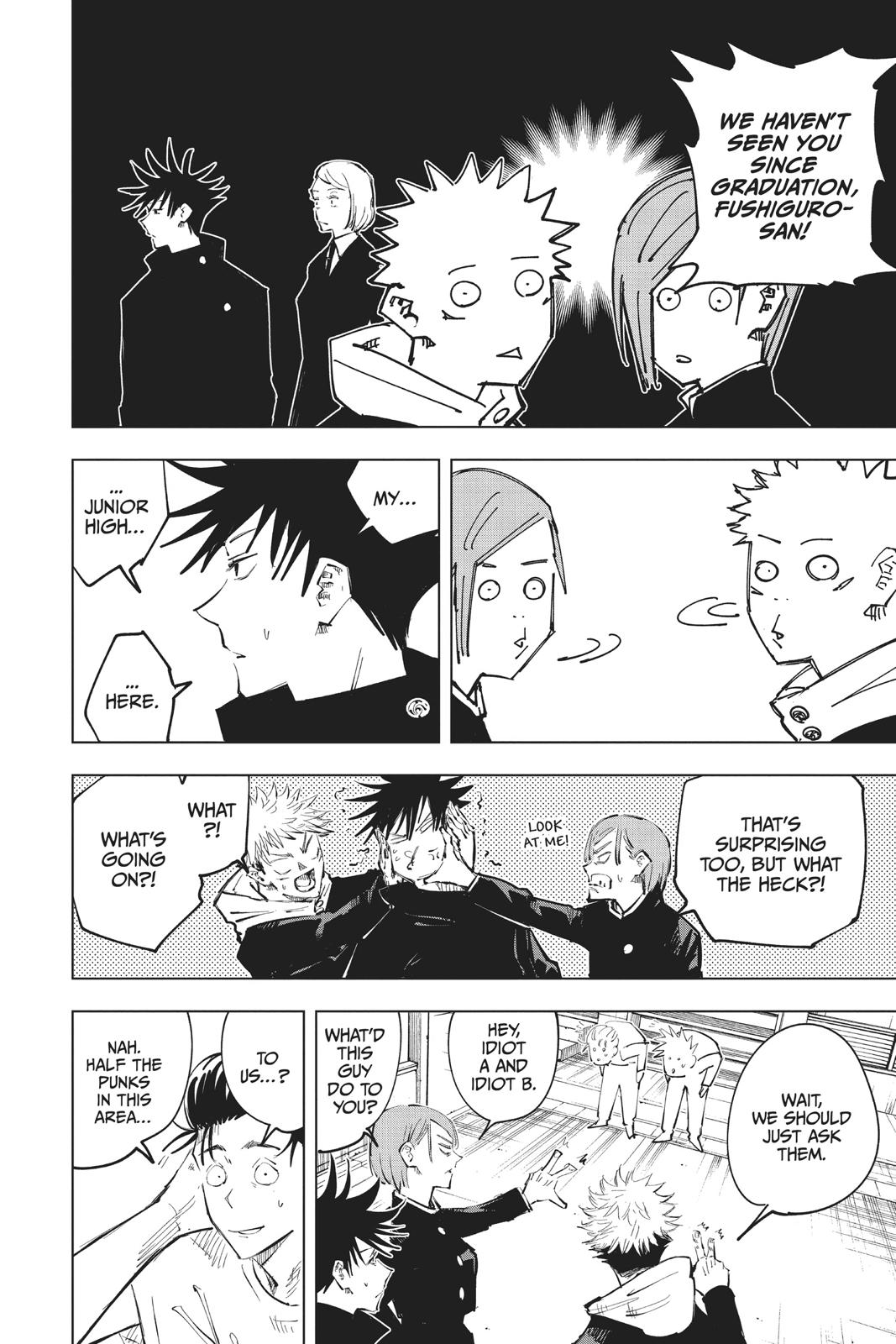 Read Jujutsu Kaisen ENGLISH Manga Online