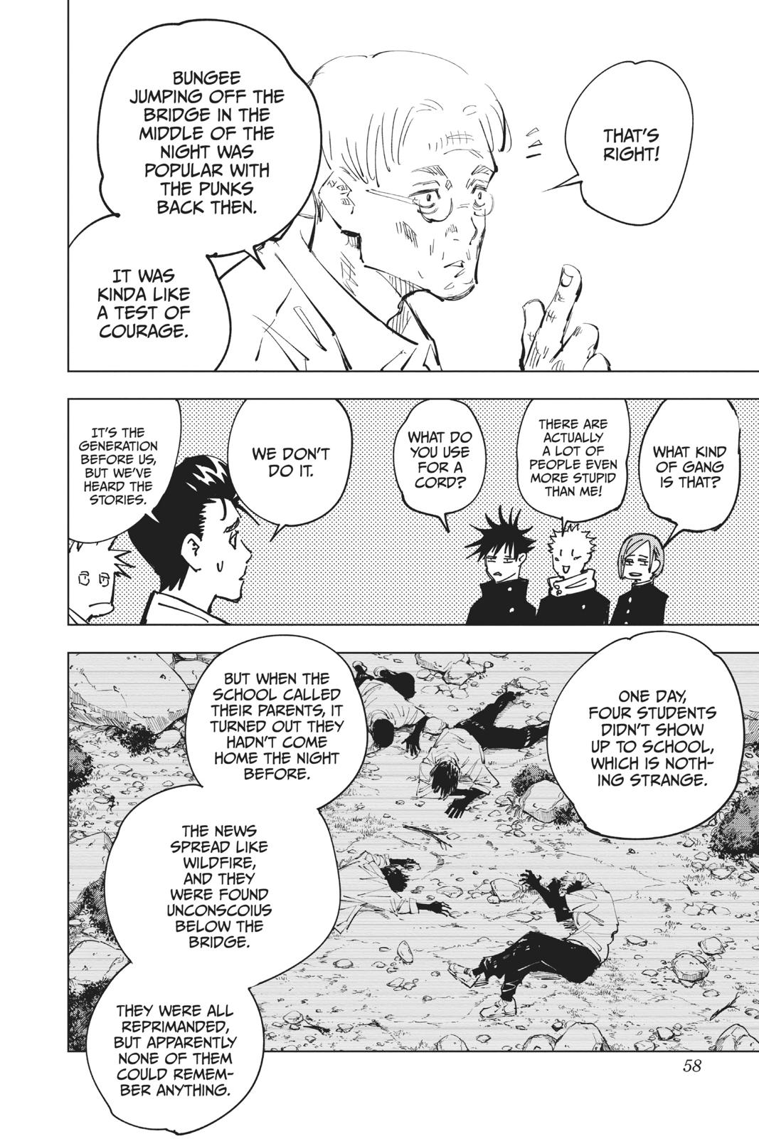 Read Jujutsu Kaisen ENGLISH Manga Online