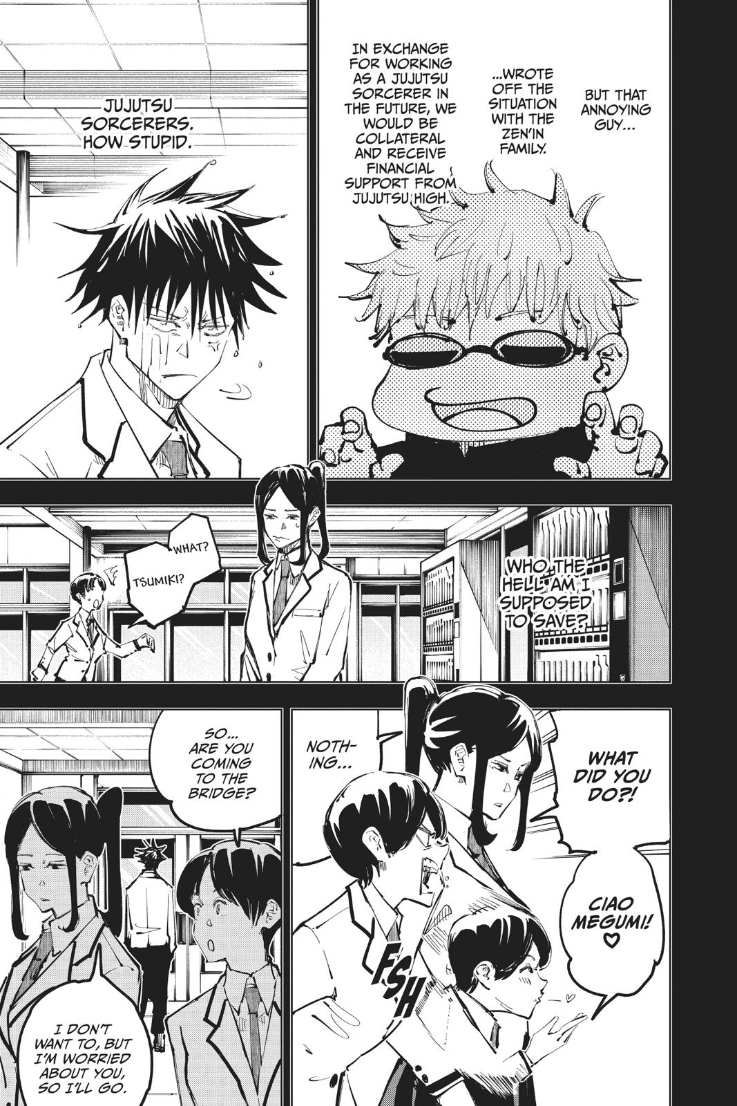 Read Jujutsu Kaisen ENGLISH Manga Online