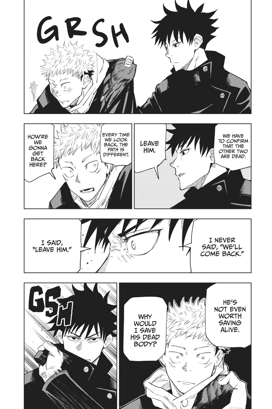 Read Jujutsu Kaisen ENGLISH Manga Online