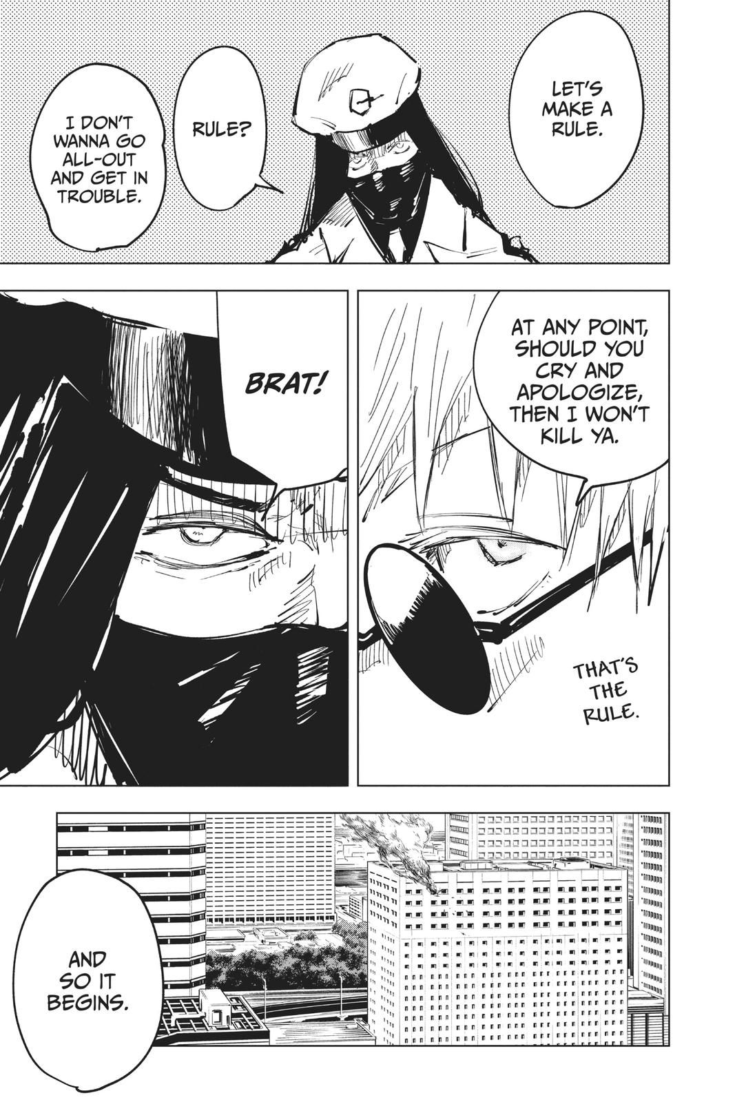 Read Jujutsu Kaisen ENGLISH Manga Online