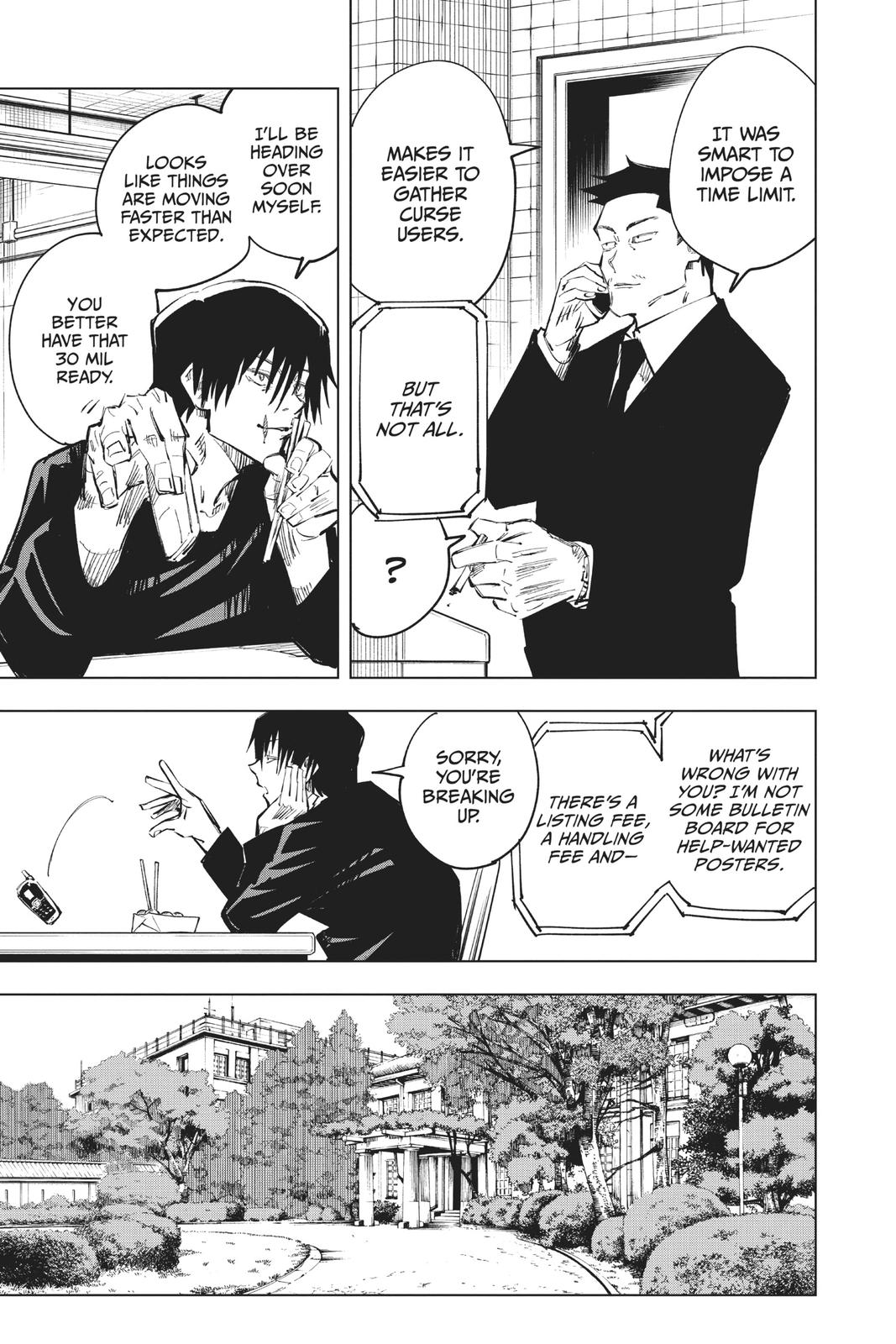 Read Jujutsu Kaisen ENGLISH Manga Online