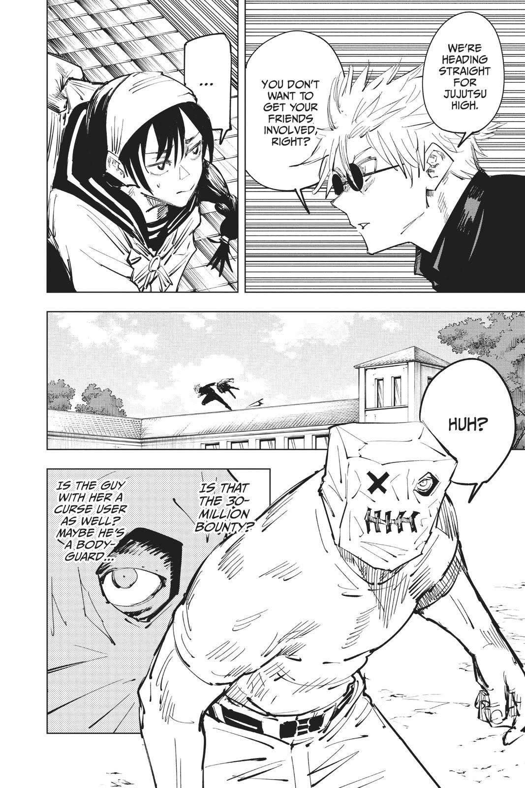 Read Jujutsu Kaisen ENGLISH Manga Online