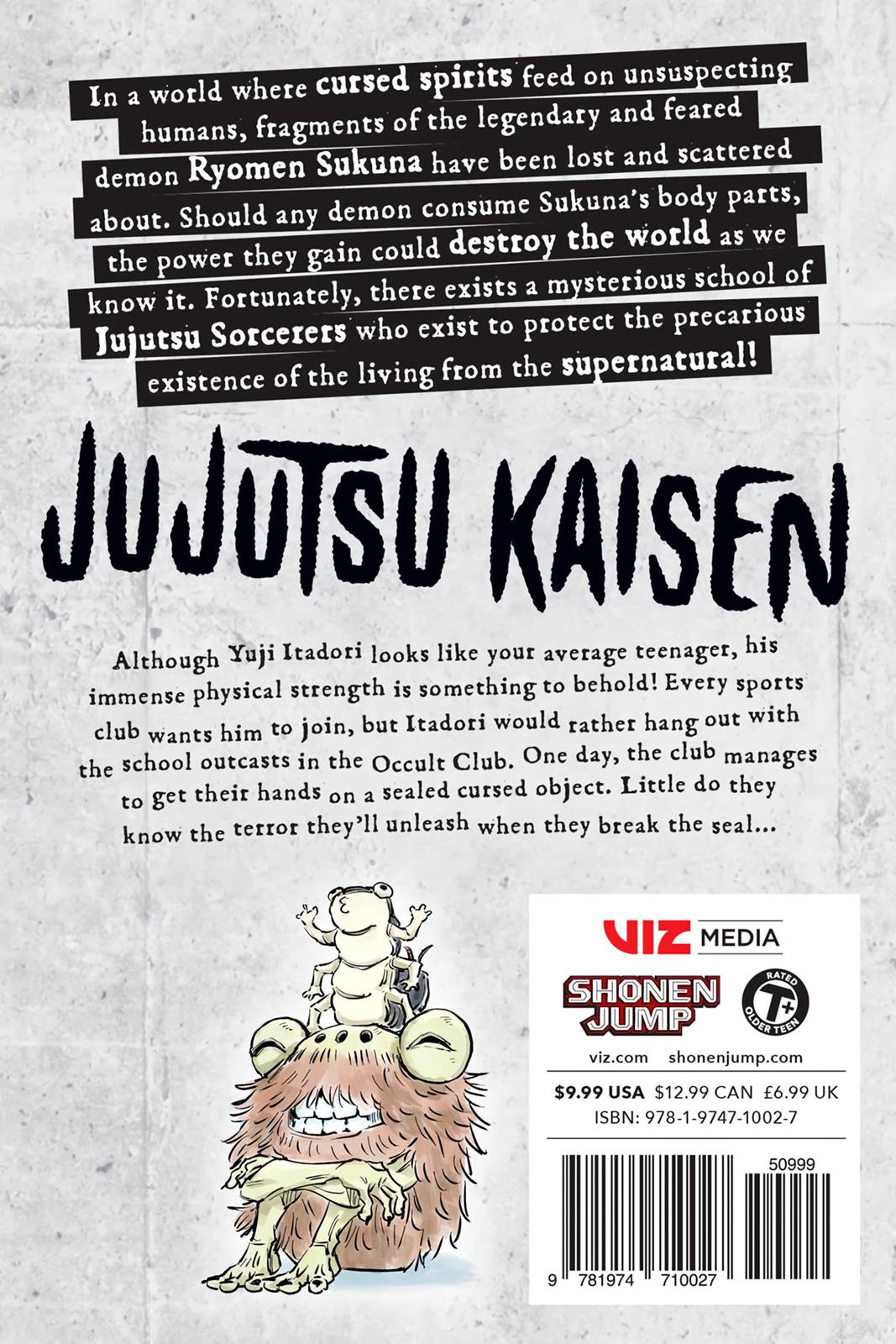 Read Jujutsu Kaisen ENGLISH Manga Online