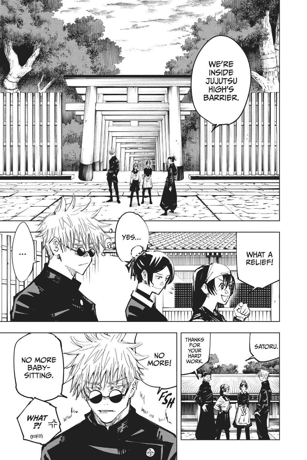 Read Jujutsu Kaisen ENGLISH Manga Online