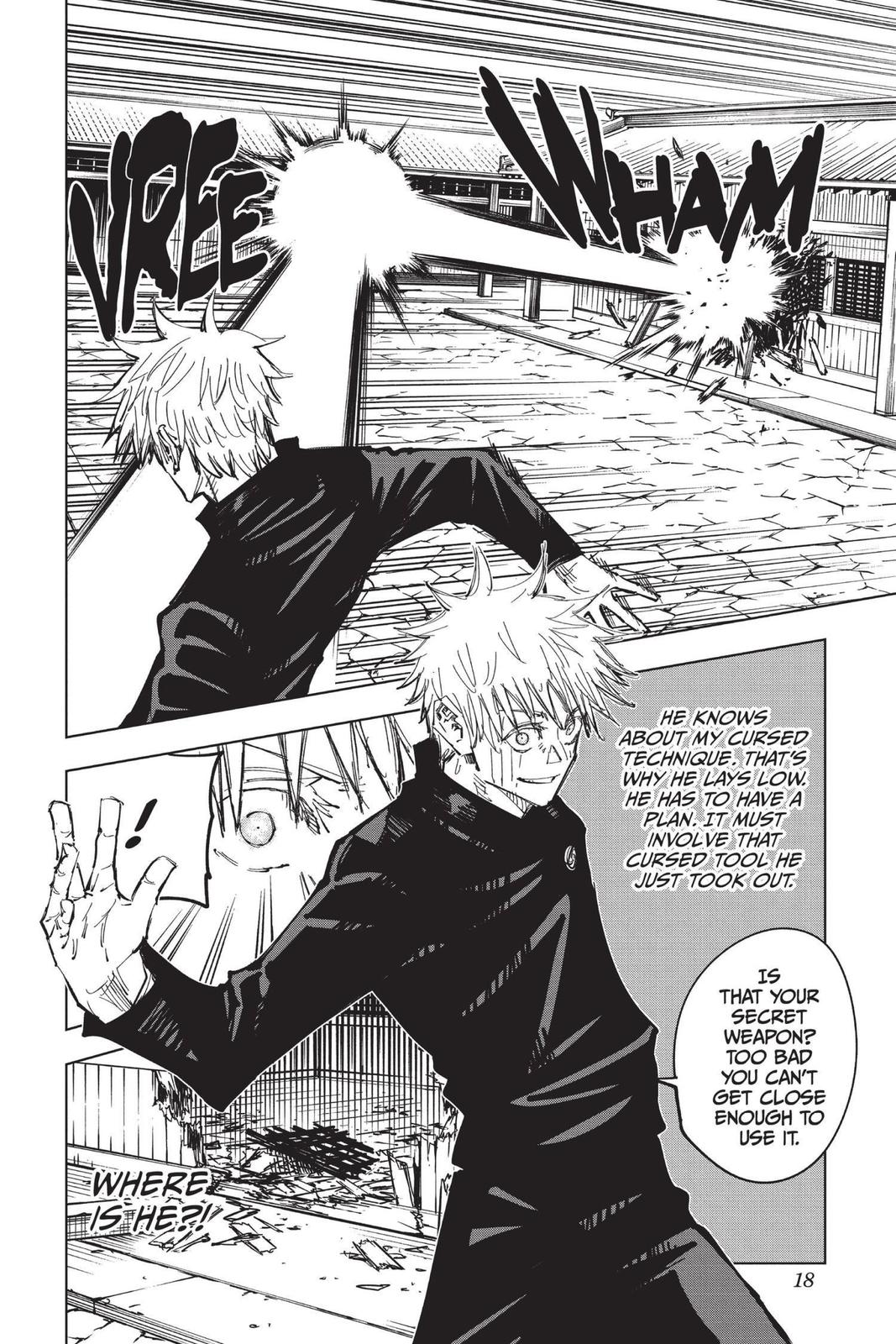 Read Jujutsu Kaisen ENGLISH Manga Online