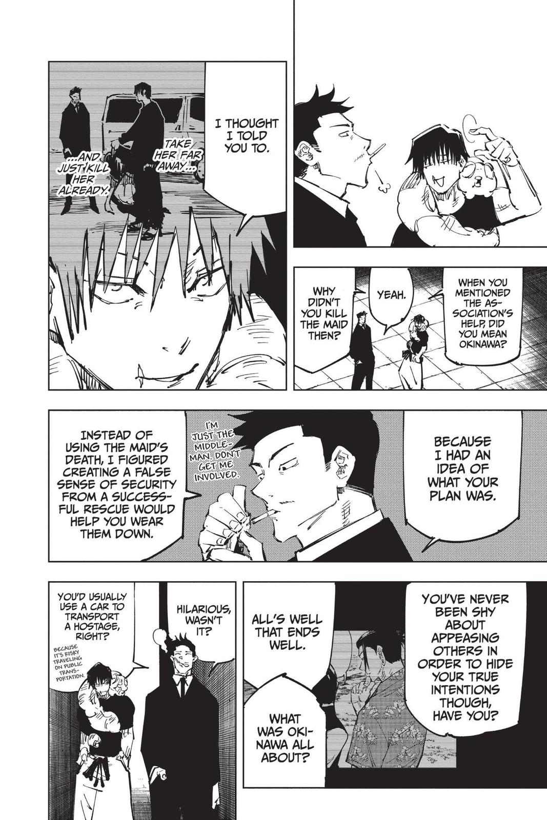 Read Jujutsu Kaisen ENGLISH Manga Online