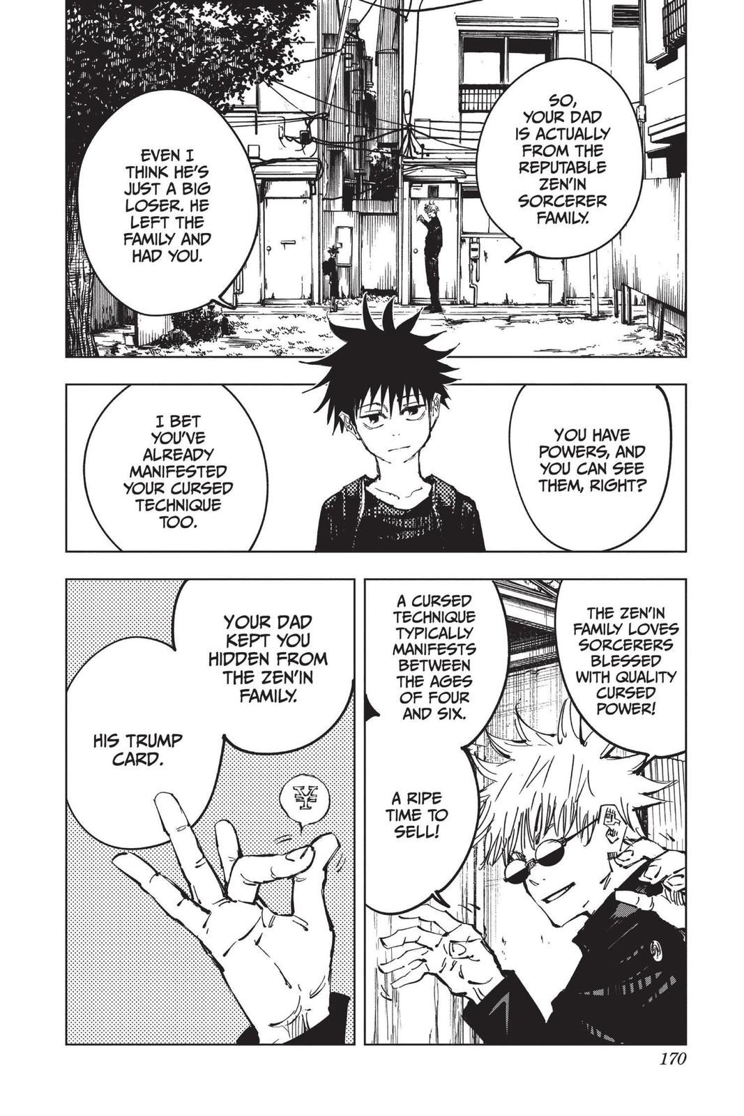 Read Jujutsu Kaisen ENGLISH Manga Online