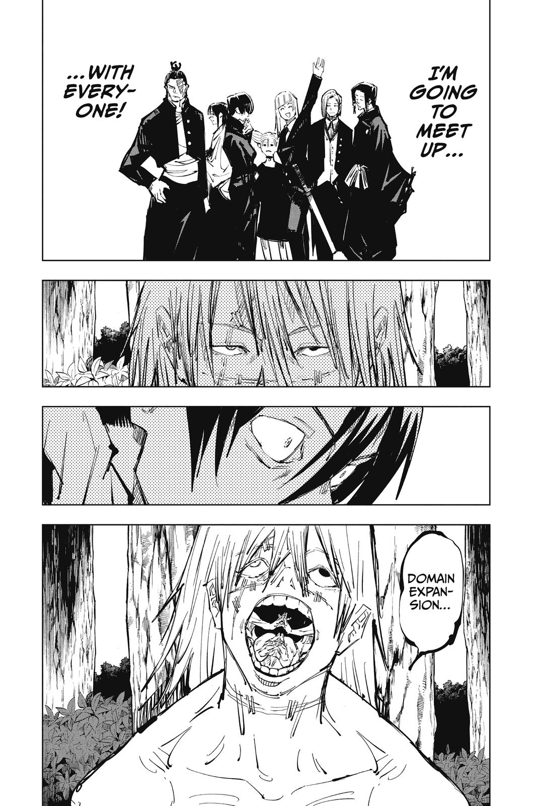 Read Jujutsu Kaisen ENGLISH Manga Online