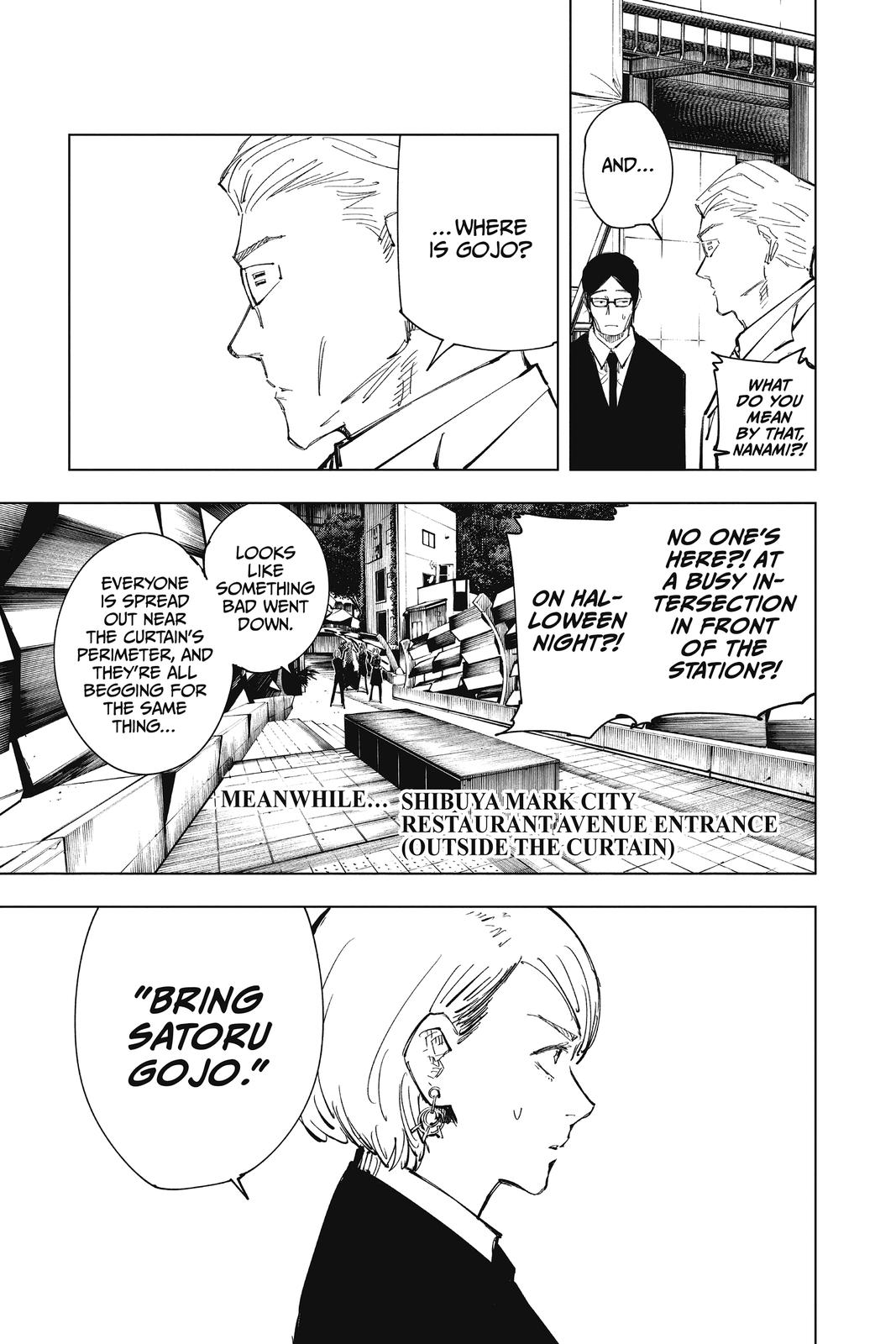 Read Jujutsu Kaisen ENGLISH Manga Online