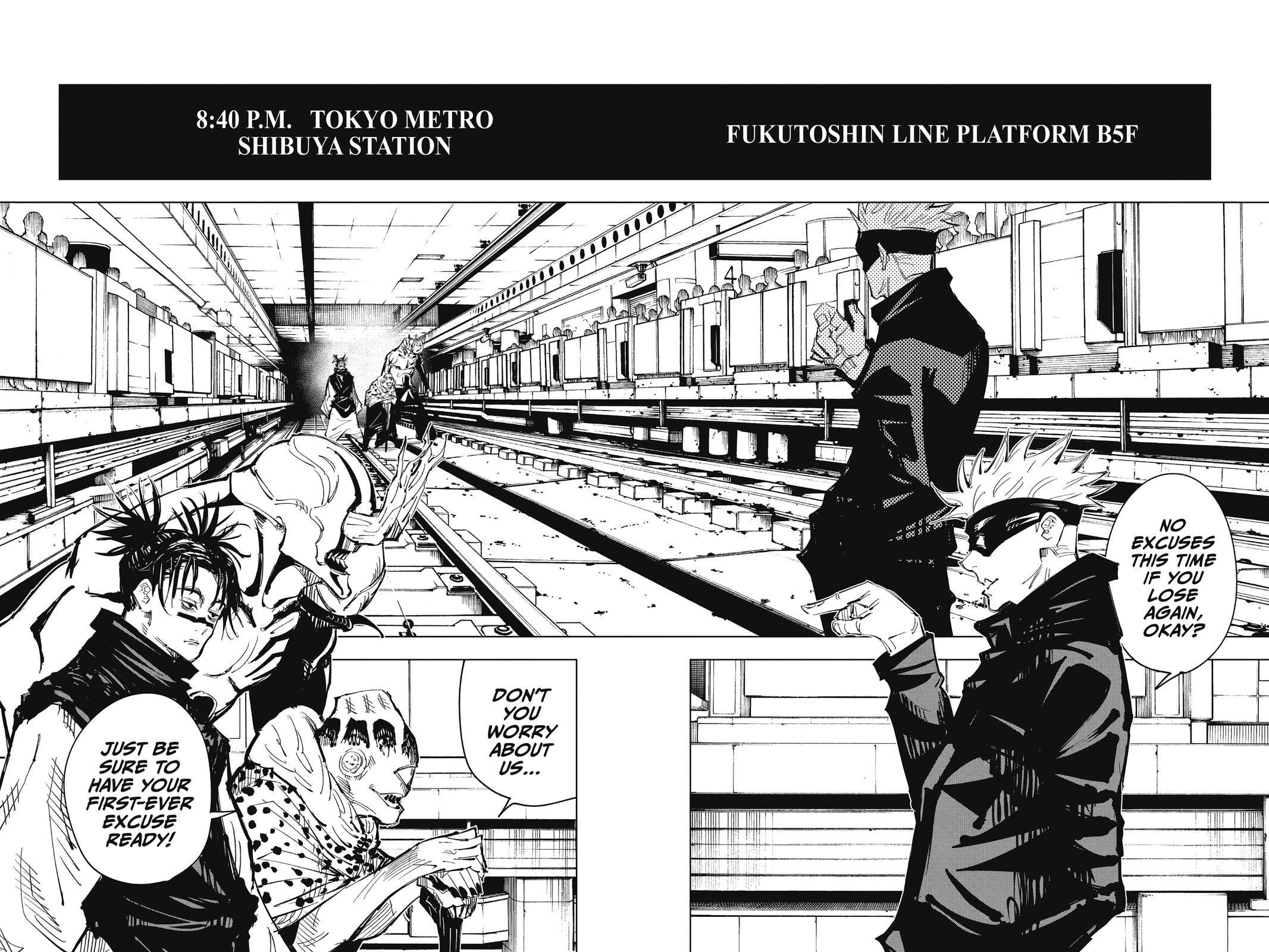 Read Jujutsu Kaisen ENGLISH Manga Online