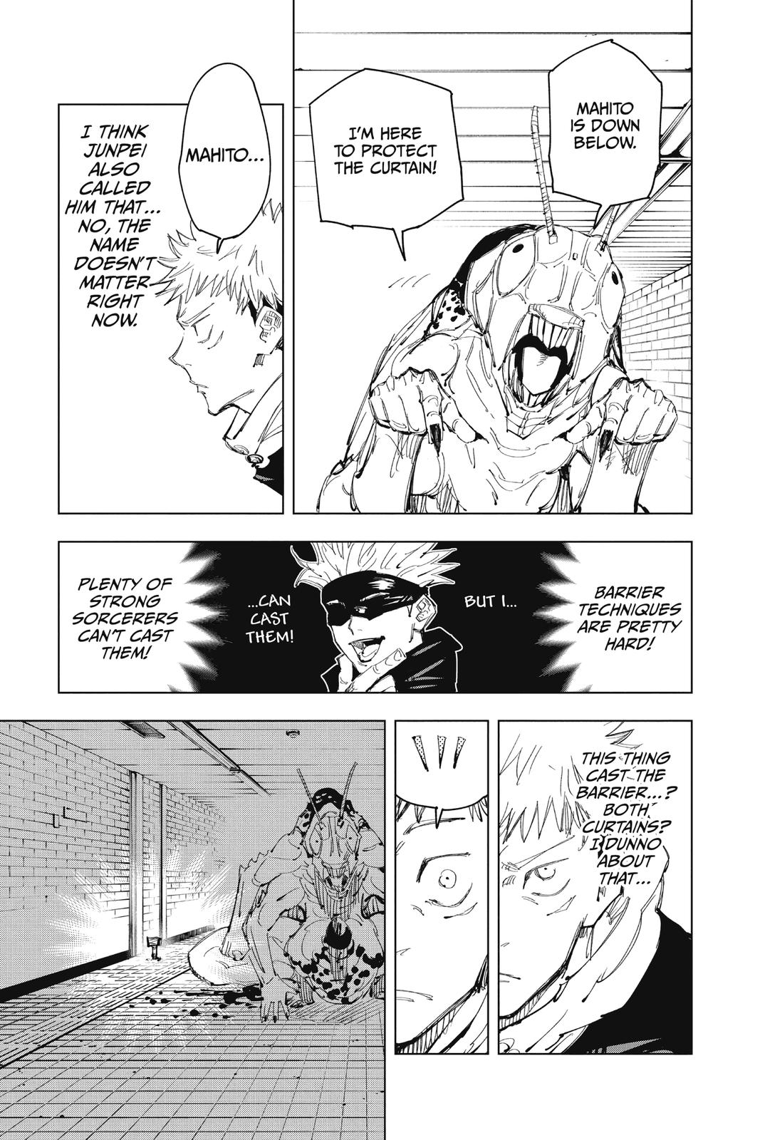 Read Jujutsu Kaisen ENGLISH Manga Online