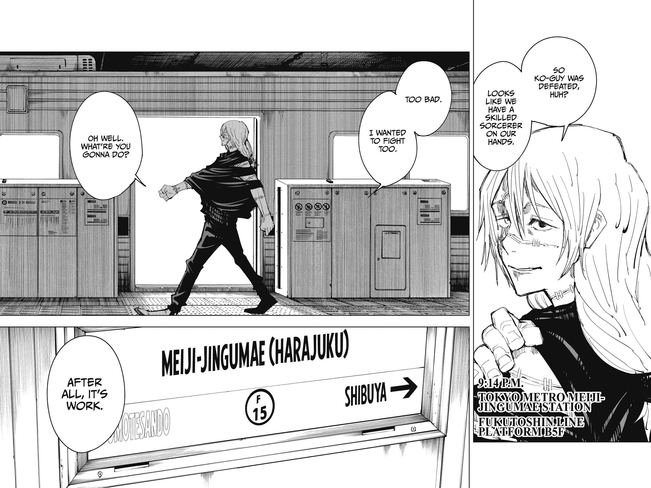 Read Jujutsu Kaisen ENGLISH Manga Online