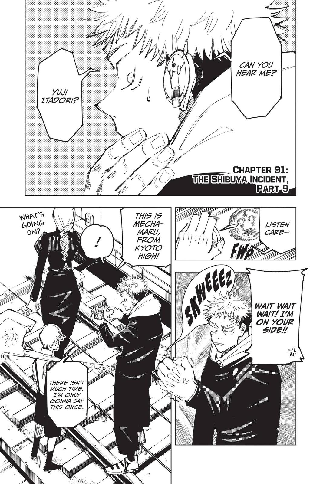 Read Jujutsu Kaisen ENGLISH Manga Online