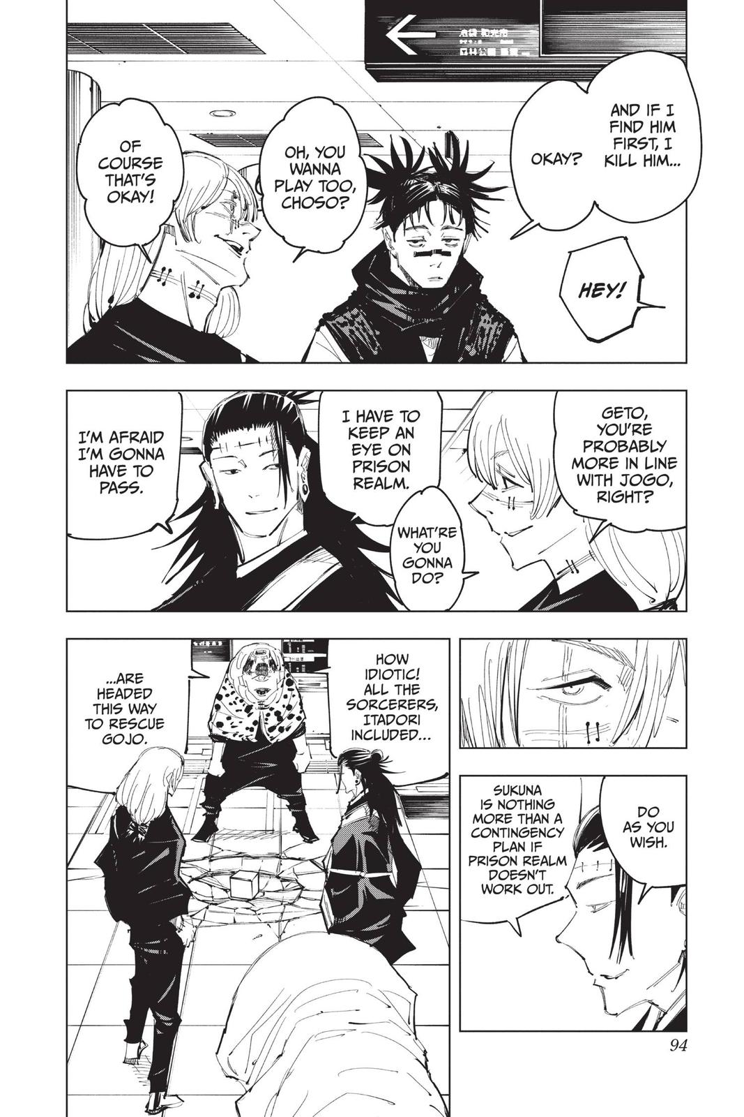 Read Jujutsu Kaisen ENGLISH Manga Online