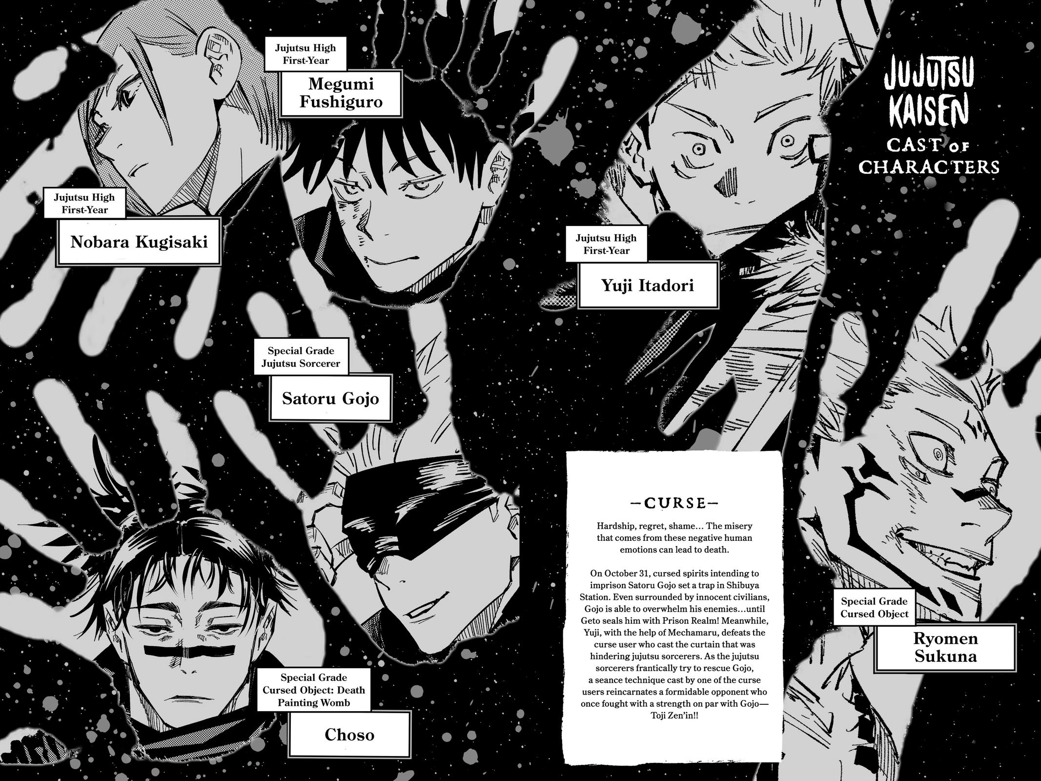 Read Jujutsu Kaisen ENGLISH Manga Online