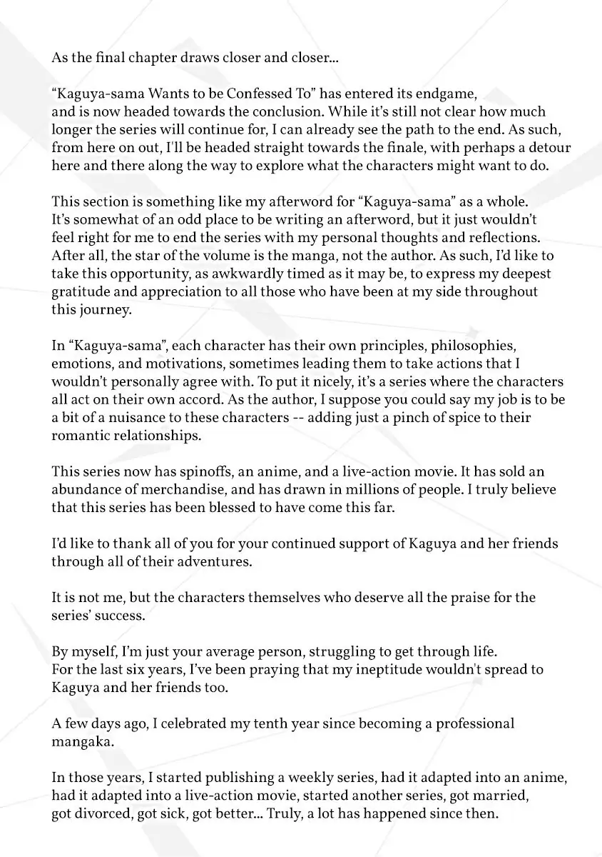 Read Kaguya-sama Love Is War ENGLISH Manga Online