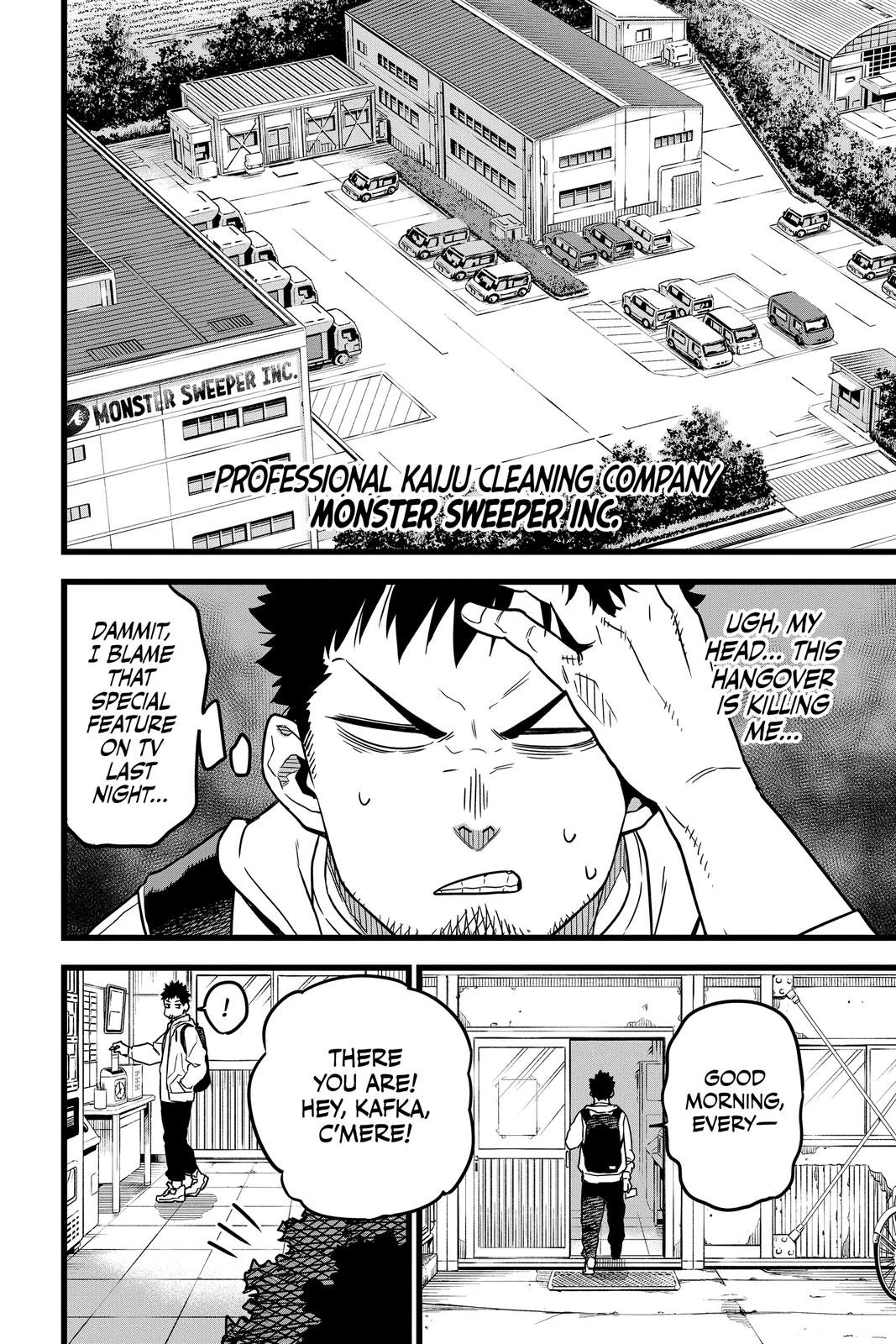 Read Kaiju No.8 ENGLISH Manga Online