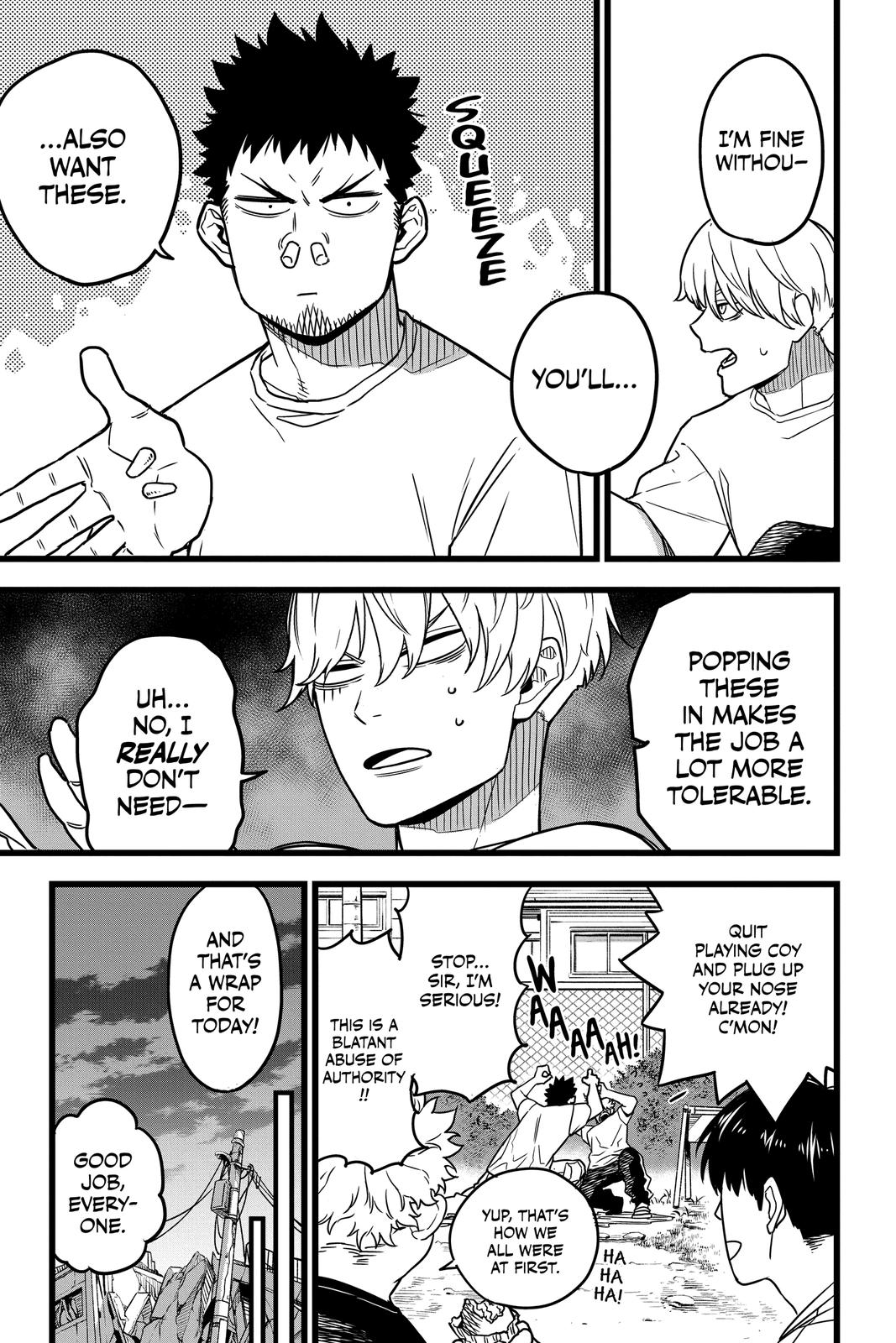 Read Kaiju No.8 ENGLISH Manga Online