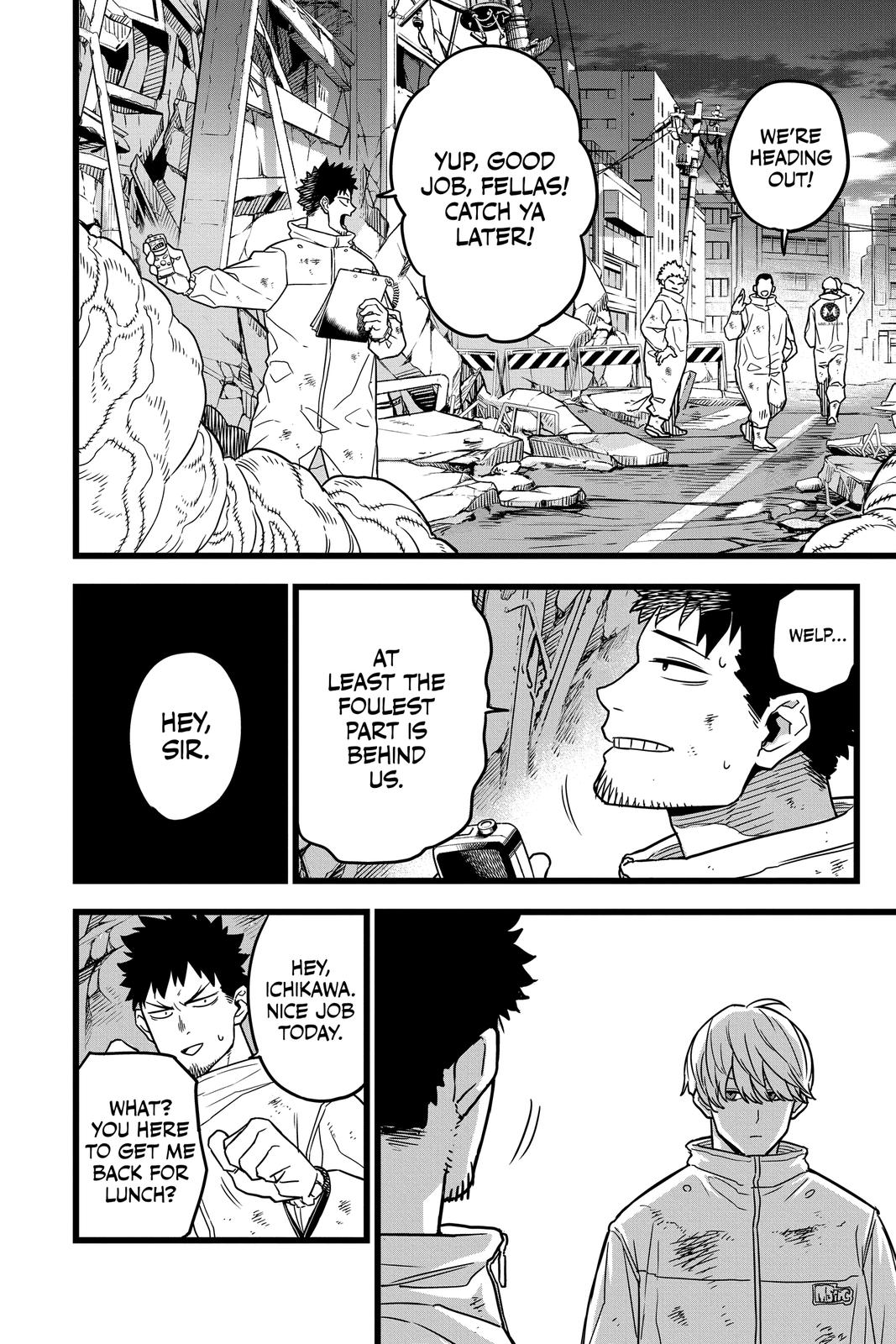 Read Kaiju No.8 ENGLISH Manga Online