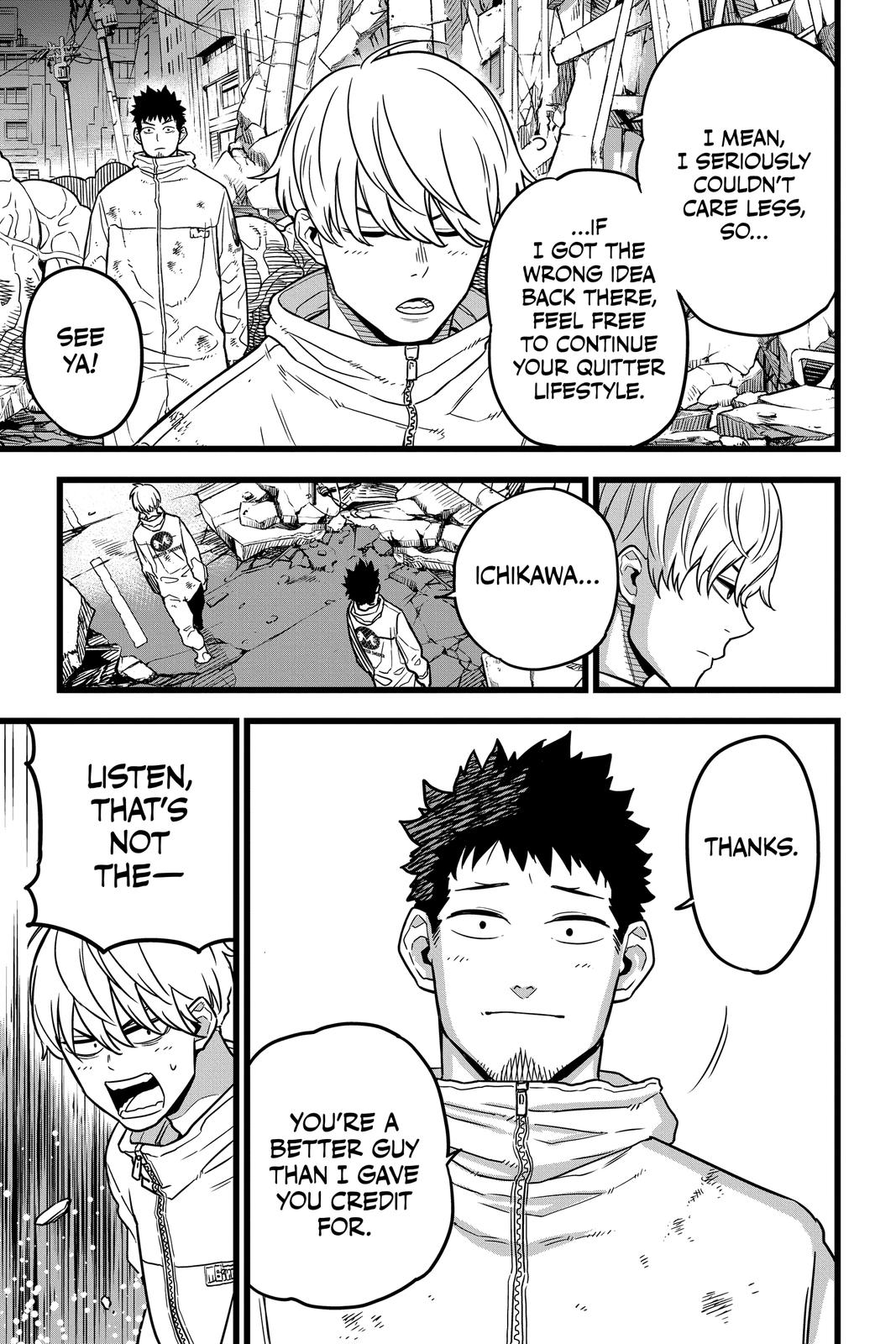 Read Kaiju No.8 ENGLISH Manga Online