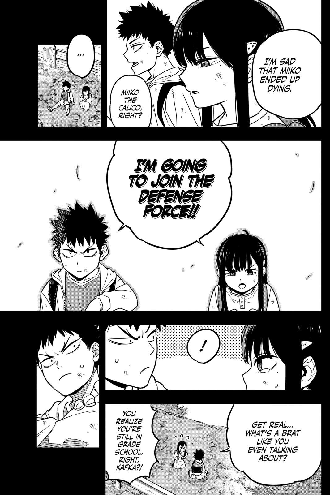 Read Kaiju No.8 ENGLISH Manga Online