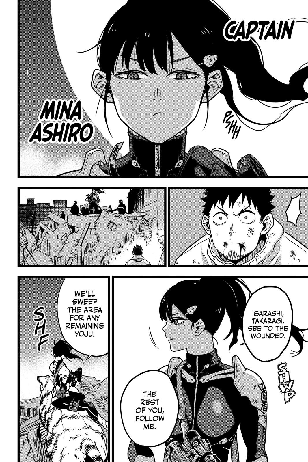 Read Kaiju No.8 ENGLISH Manga Online