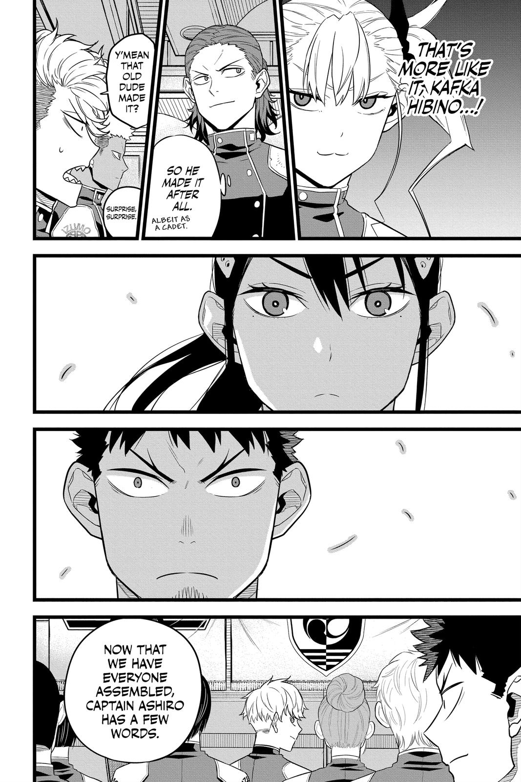 Read Kaiju No.8 ENGLISH Manga Online