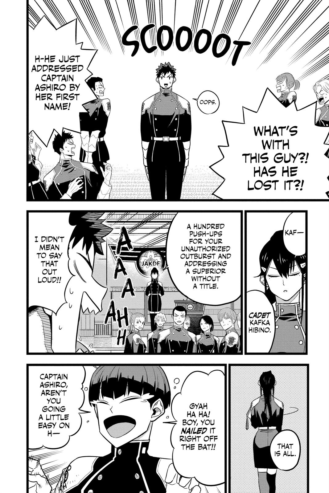 Read Kaiju No.8 ENGLISH Manga Online