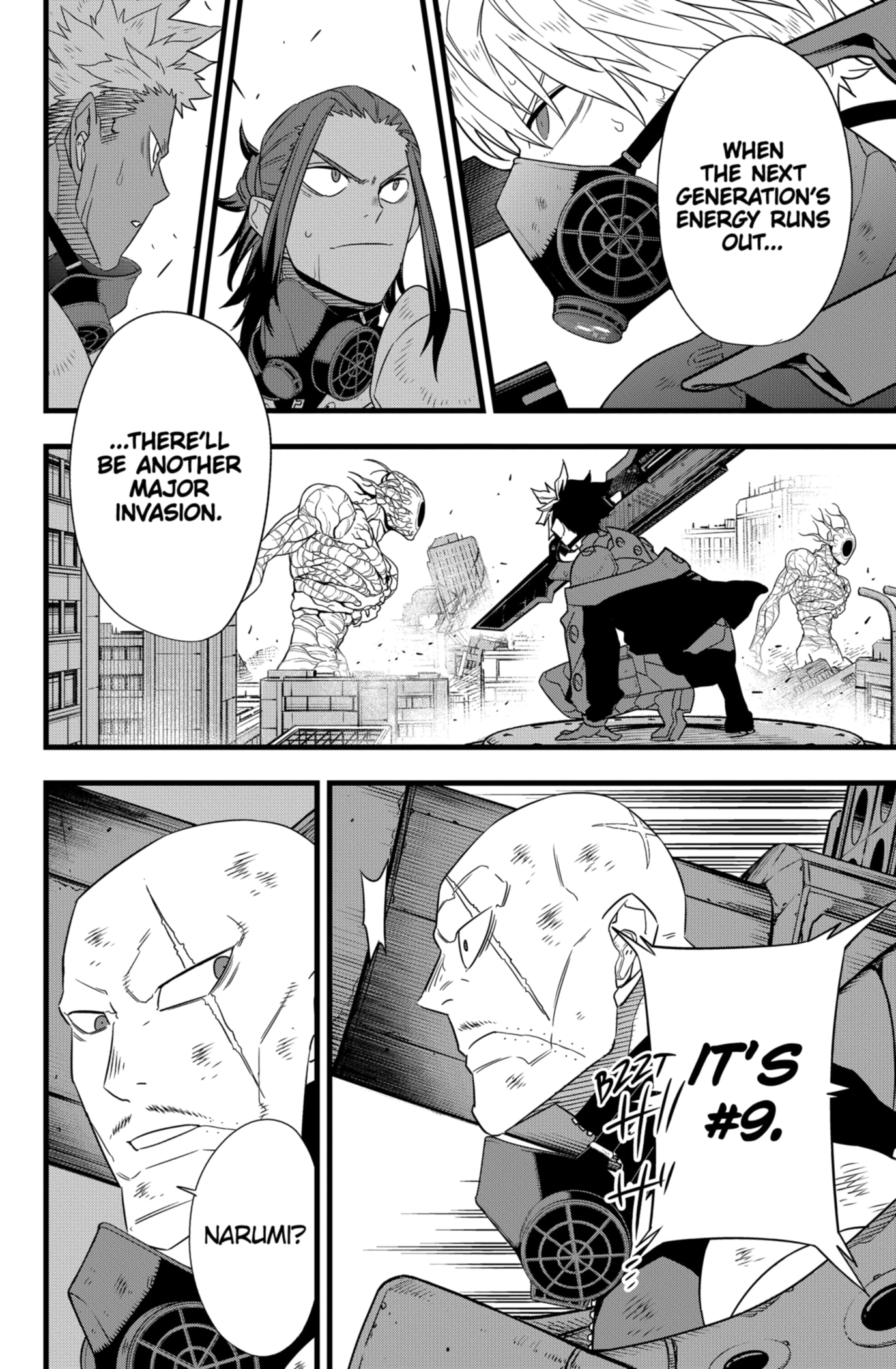 Read Kaiju No.8 ENGLISH Manga Online