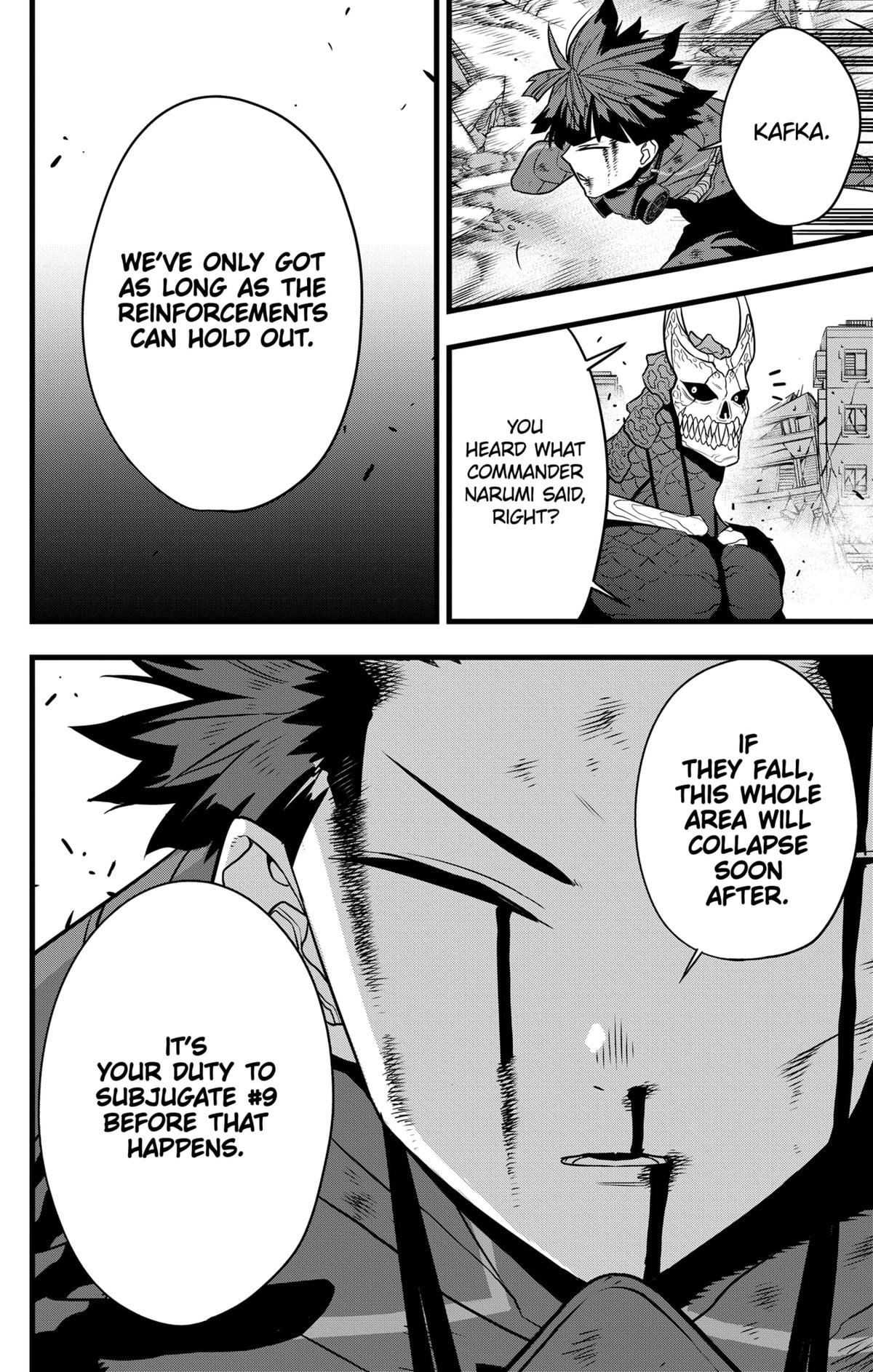 Read Kaiju No.8 ENGLISH Manga Online