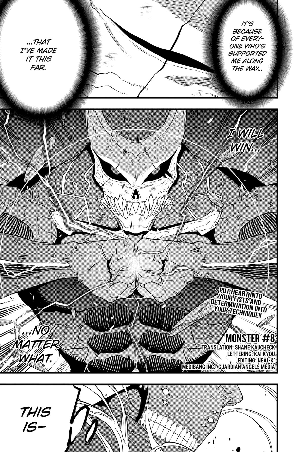 Read Kaiju No.8 ENGLISH Manga Online