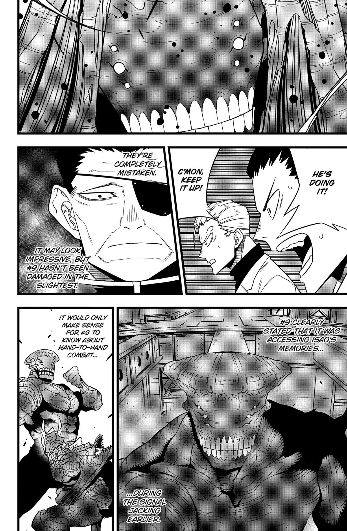 Read Kaiju No.8 ENGLISH Manga Online