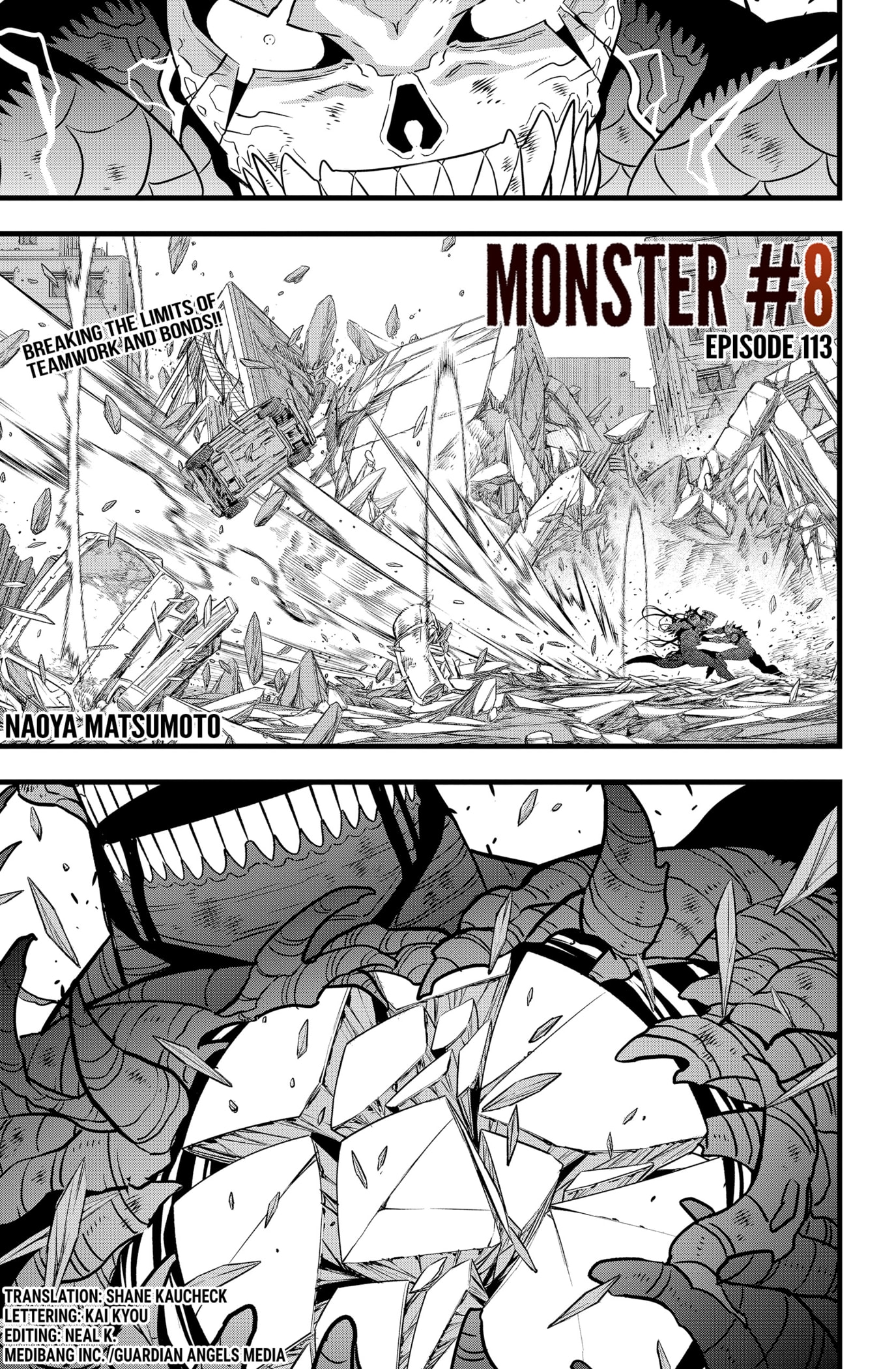Read Kaiju No.8 ENGLISH Manga Online