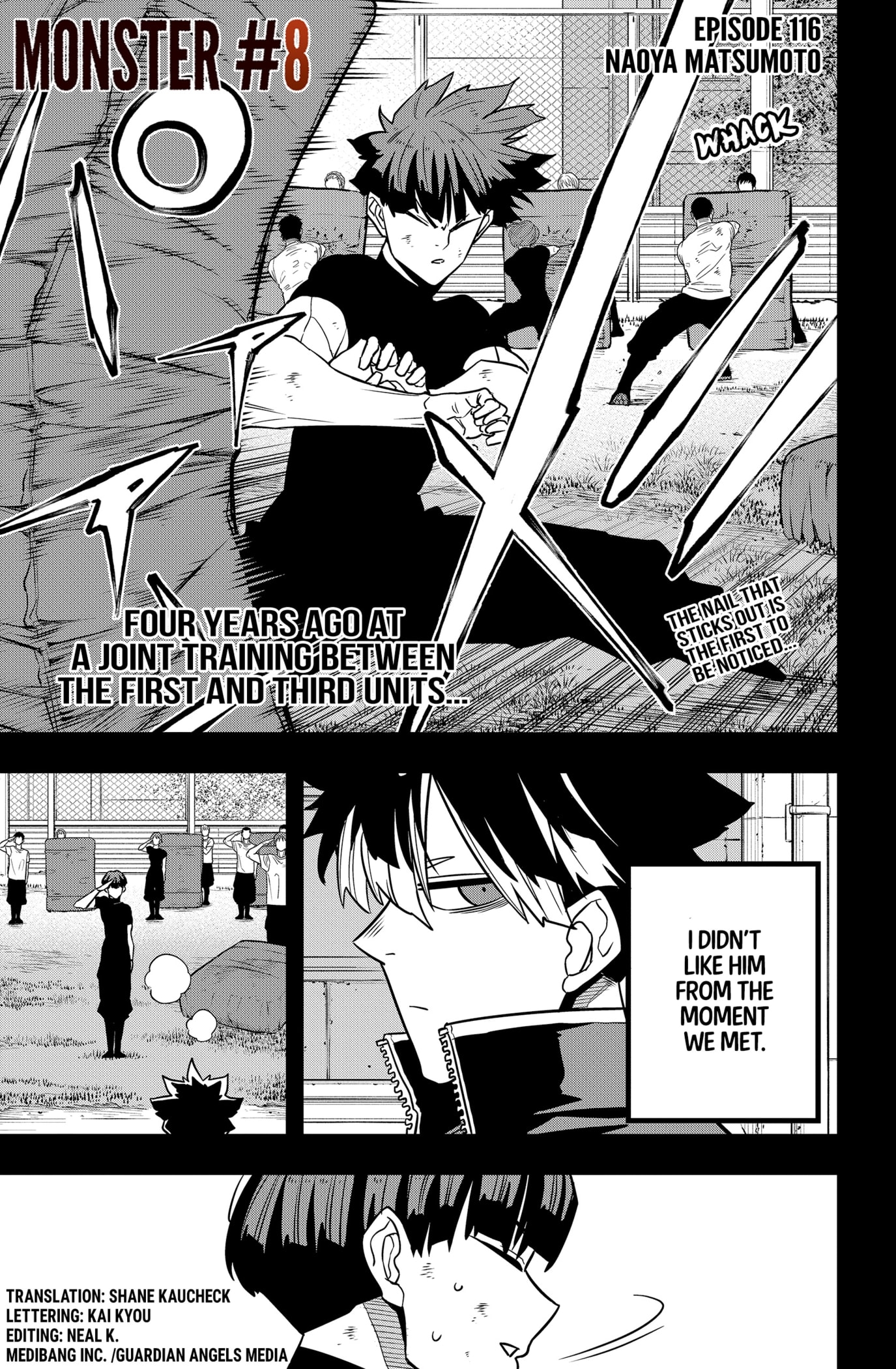 Read Kaiju No.8 ENGLISH Manga Online