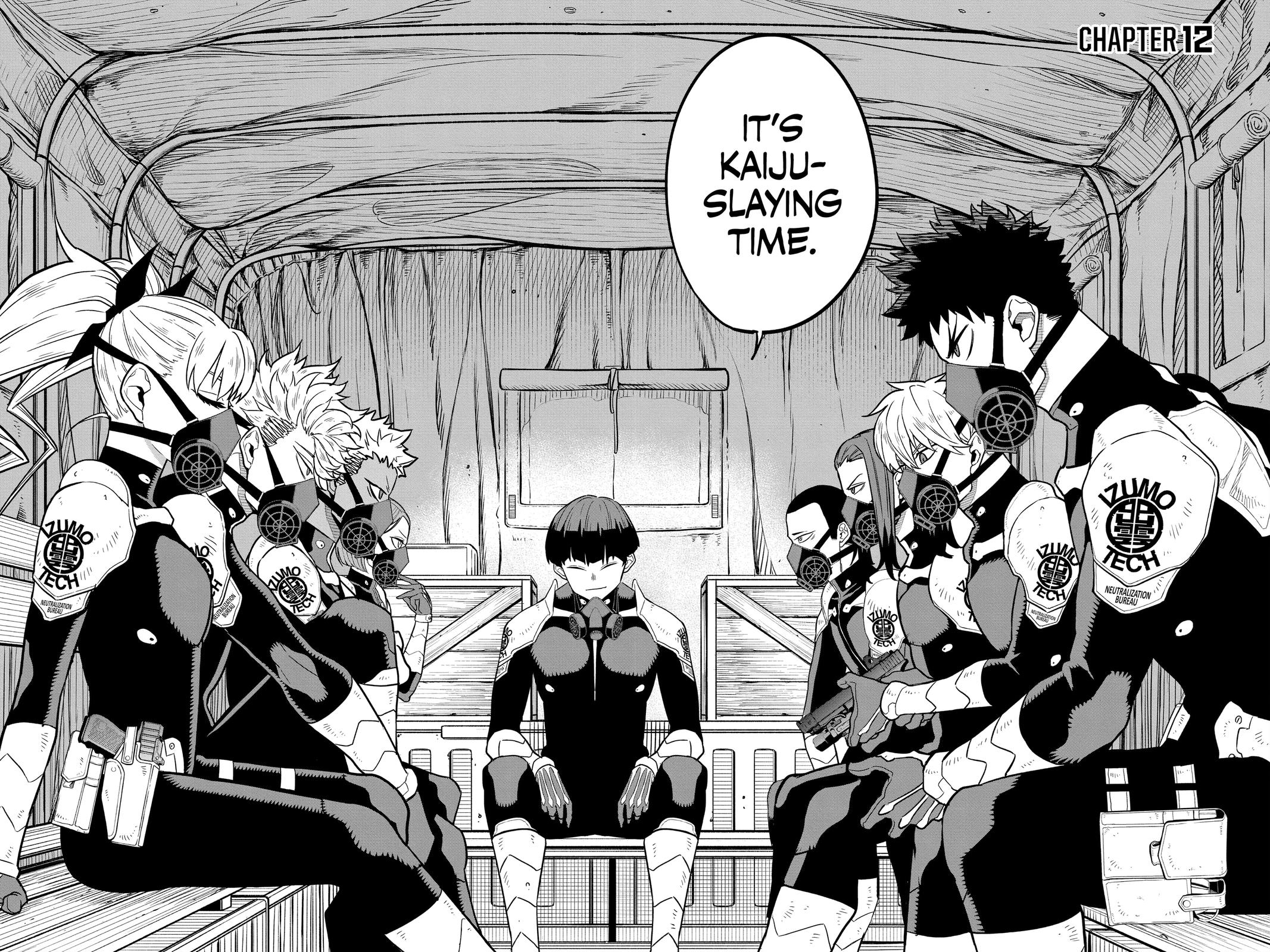 Read Kaiju No.8 ENGLISH Manga Online